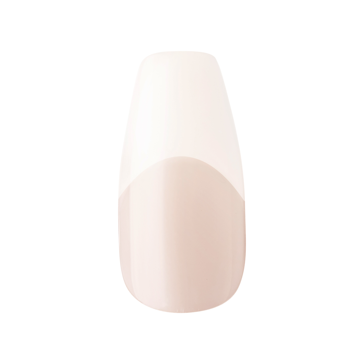 KISS Salon Acrylic, Press-On Nails, Leilani, Nude, Med Coffin, 28ct