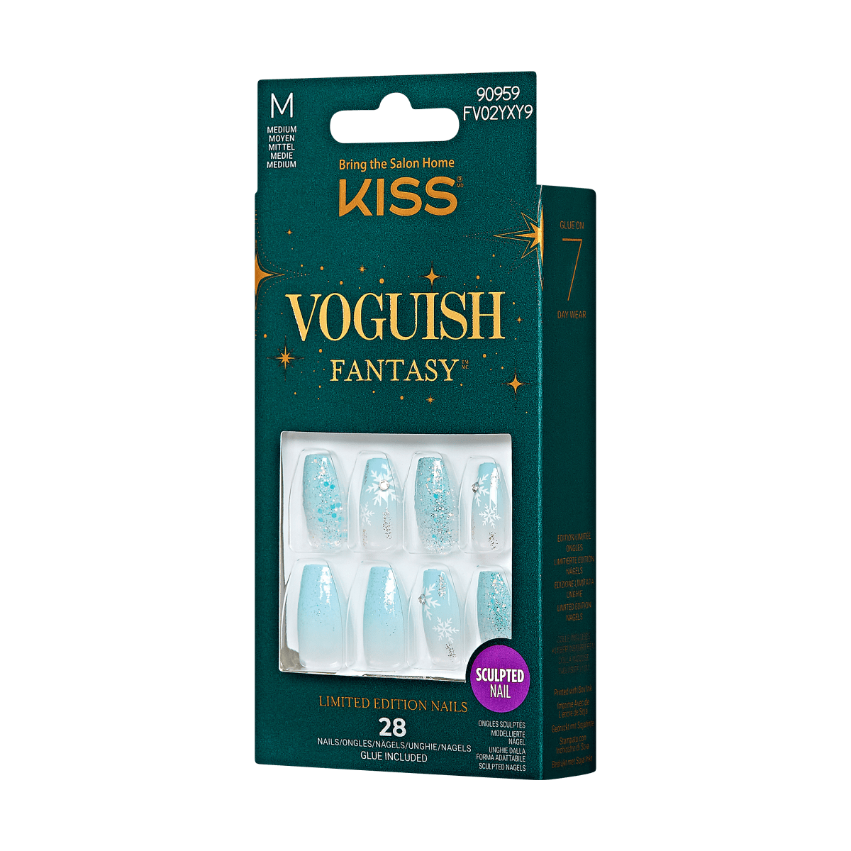 KISS Voguish Fantasy Holiday Nails - Bejeweled – KISS USA