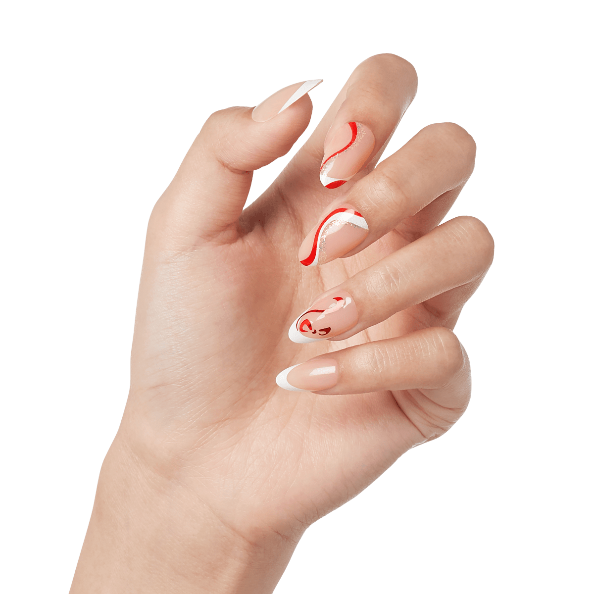KISS Voguish Fantasy Holiday Nails - Pine Trees