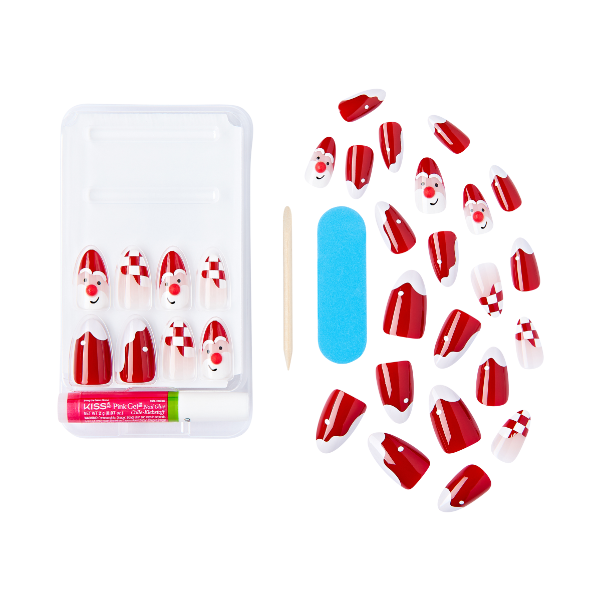KISS Voguish Fantasy Holiday Nails - Melting