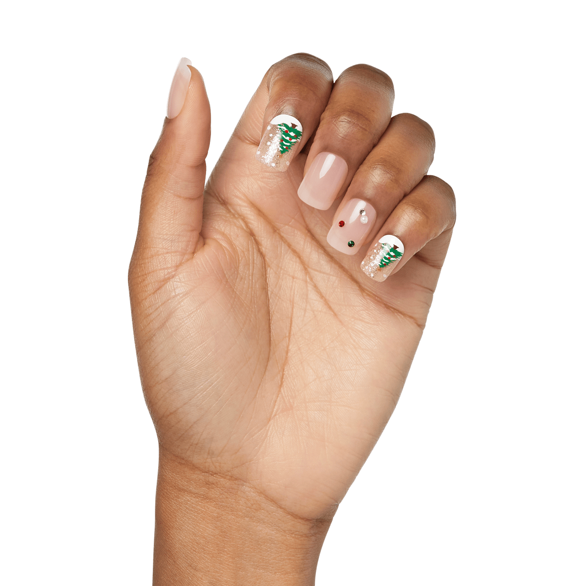 KISS Voguish Fantasy Holiday Nails- Marshmallow