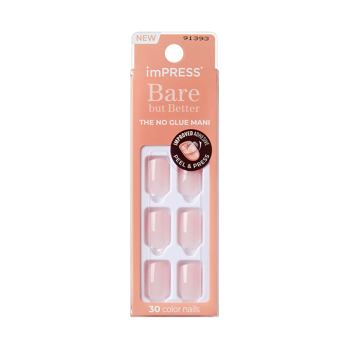 imPRESS Bare but Better Press On Nails - Instinct