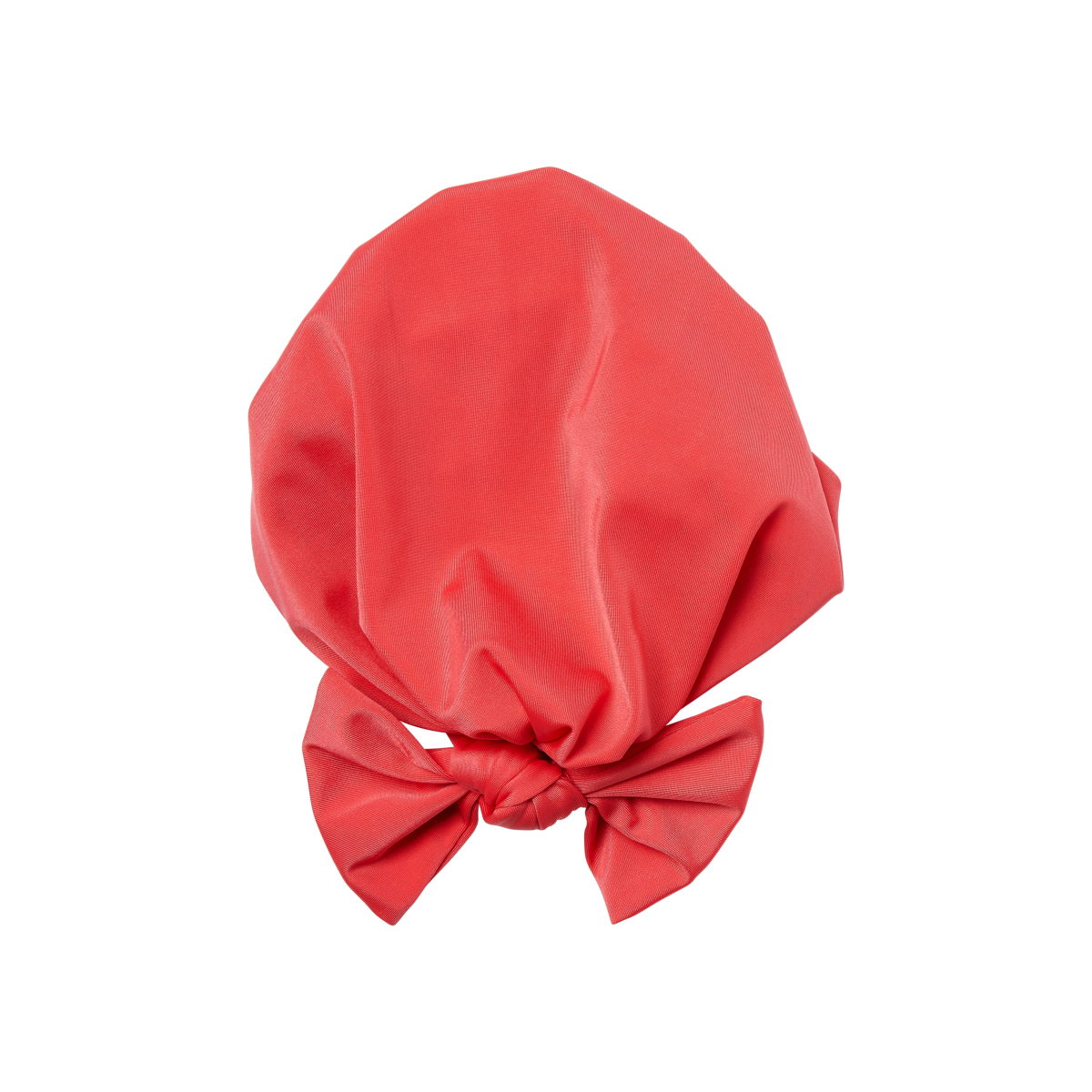 KISS Colors &amp; Care Soft &amp; Silky Pre-Tied Top Knot Bow Turban Wrap for Toddlers - Coral Pink