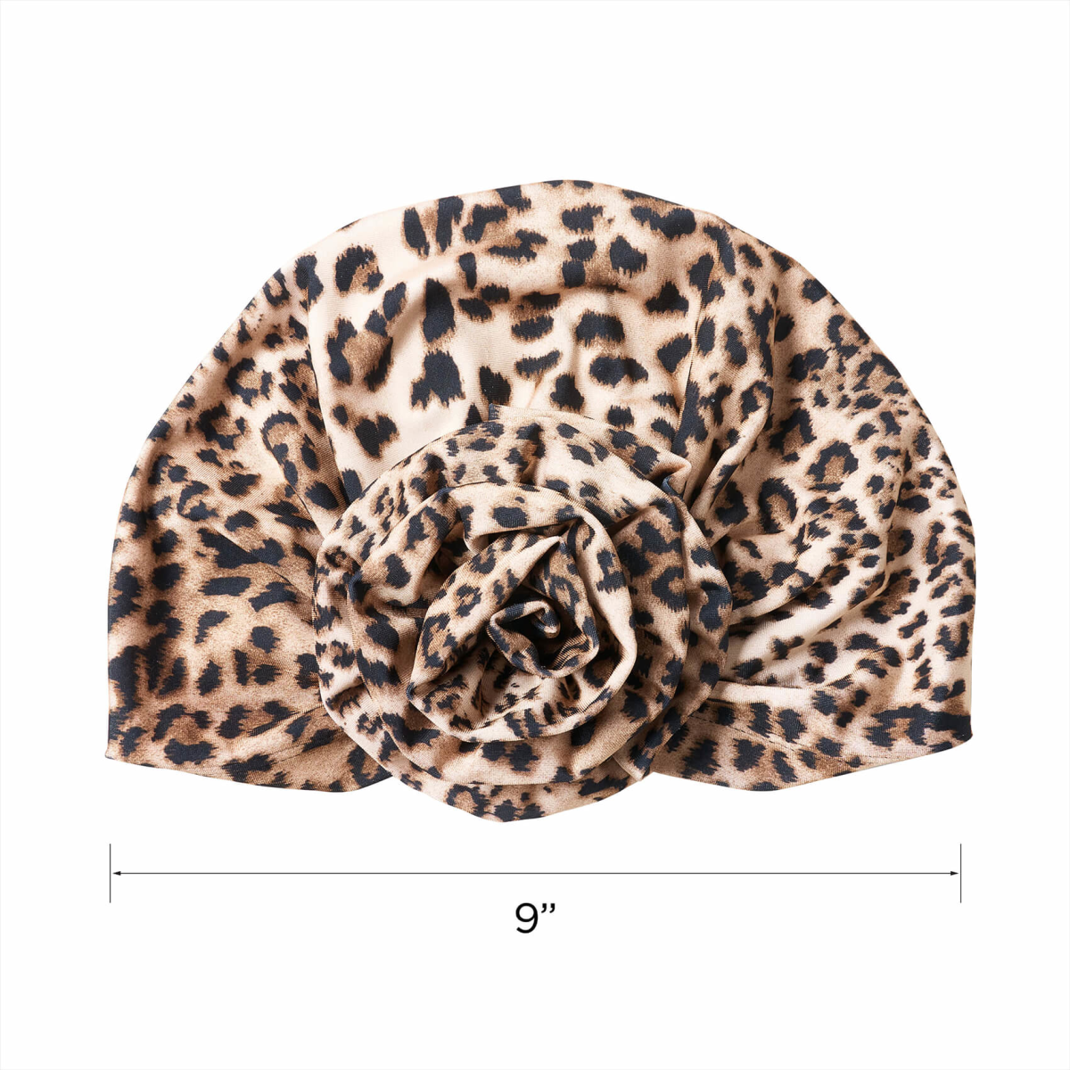 KISS Colors & Care Pre-Tied Turban Top Knot - LEOPARD