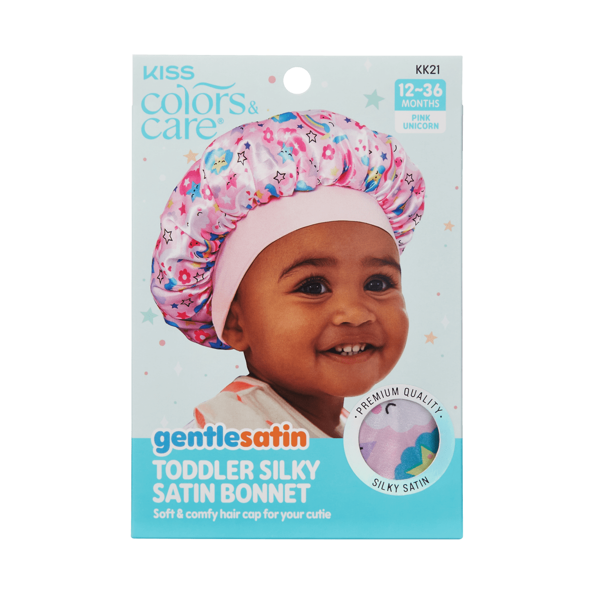 KISS Colors Care Toddler Silky Satin Bonnet – KISS USA