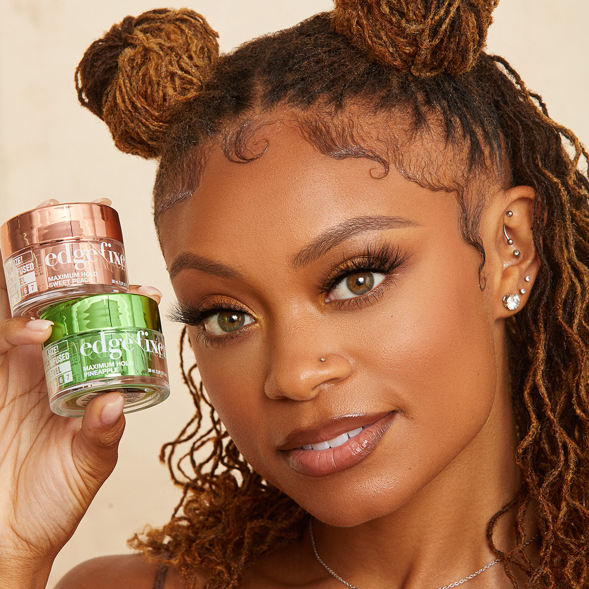 KISS Colors & Care Edge Fixer 30mL - Sweet Peach