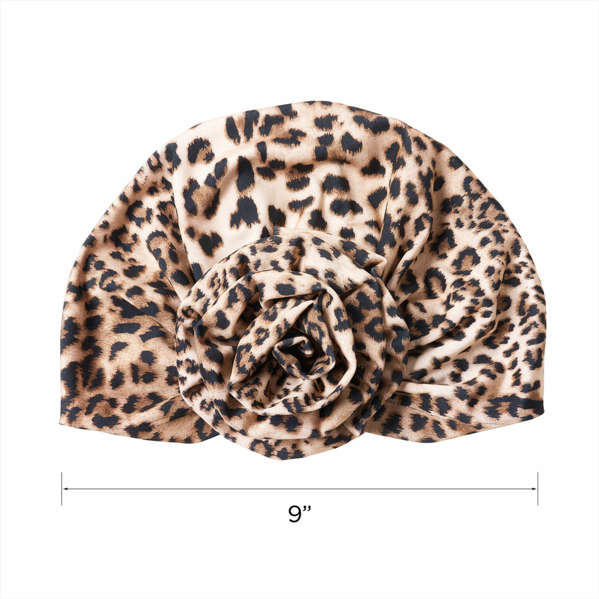 KISS Colors &amp; Care Pre-Tied Turban Top Knot - LEOPARD