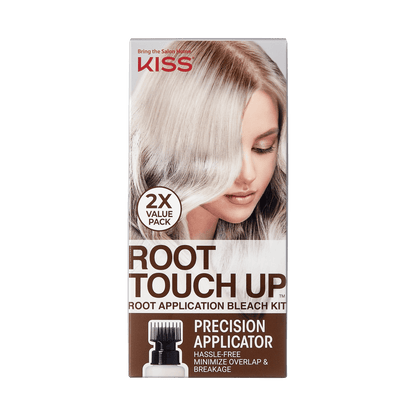 KISS Colors &amp; Care Root Touch Up - Complete Bleach Applicator Kit