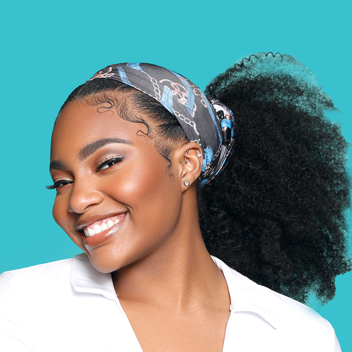 KISS Colors & Care Soft Satin Wrap Scarf