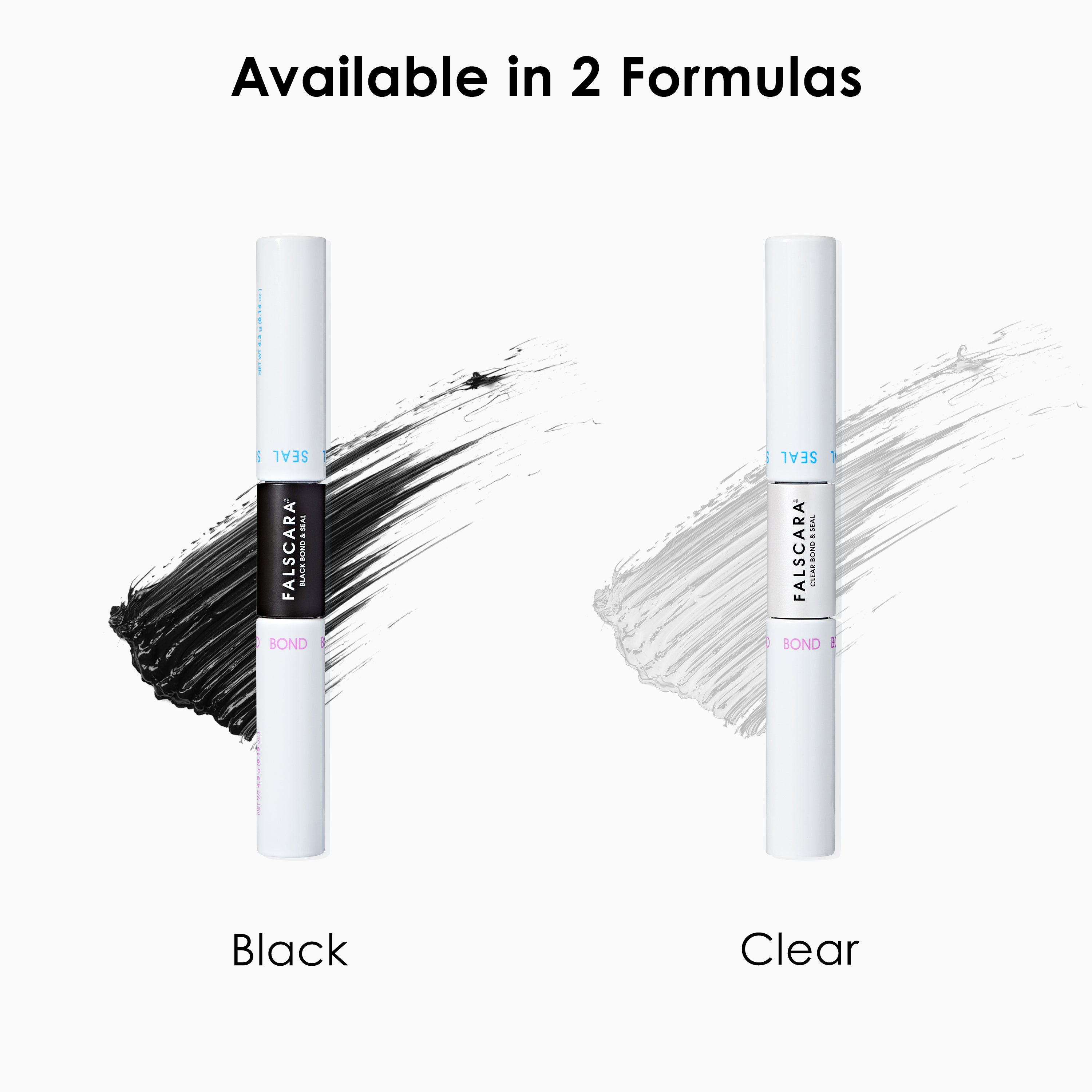 Two falscara bonder tubes labeled &