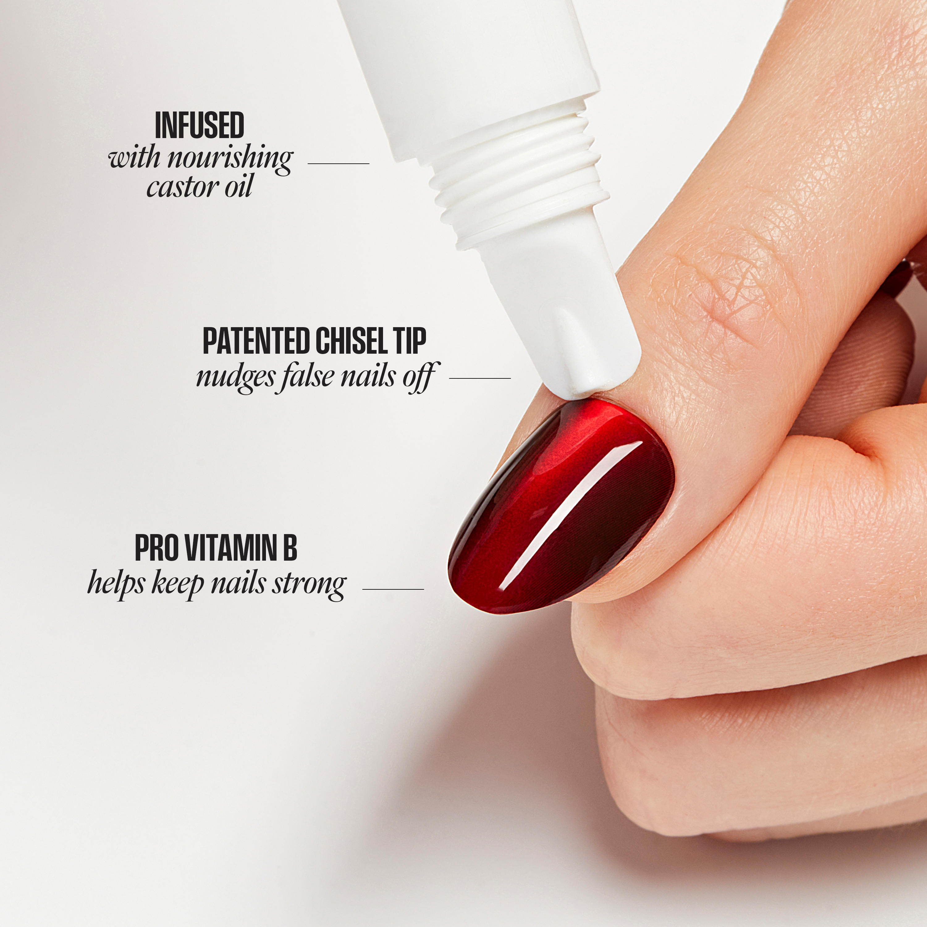 KISS Glue OFF Press On Nails Remover 3-Pack