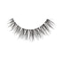 A single false lash strip against a white background. Lashes look like faux mink with a smokey eye effect. Lashes are &