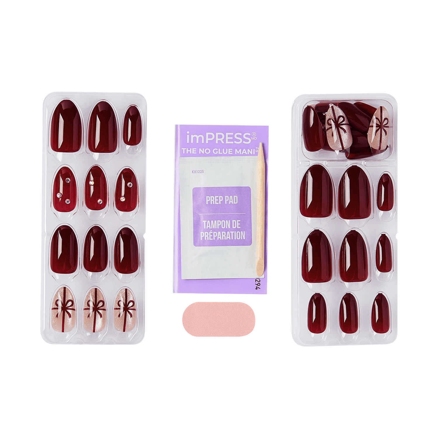 imPRESS Holiday Design Press On Nails - Wrap Me Up