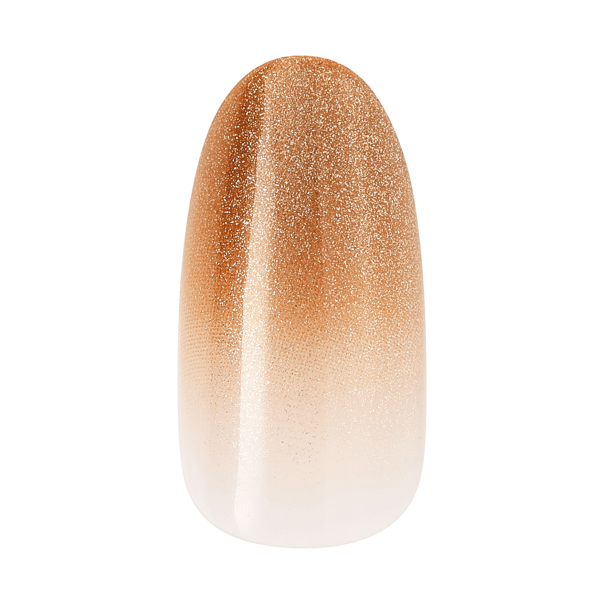 KISS NAIL DRIP Press On Glue Nails - Golden Laughter