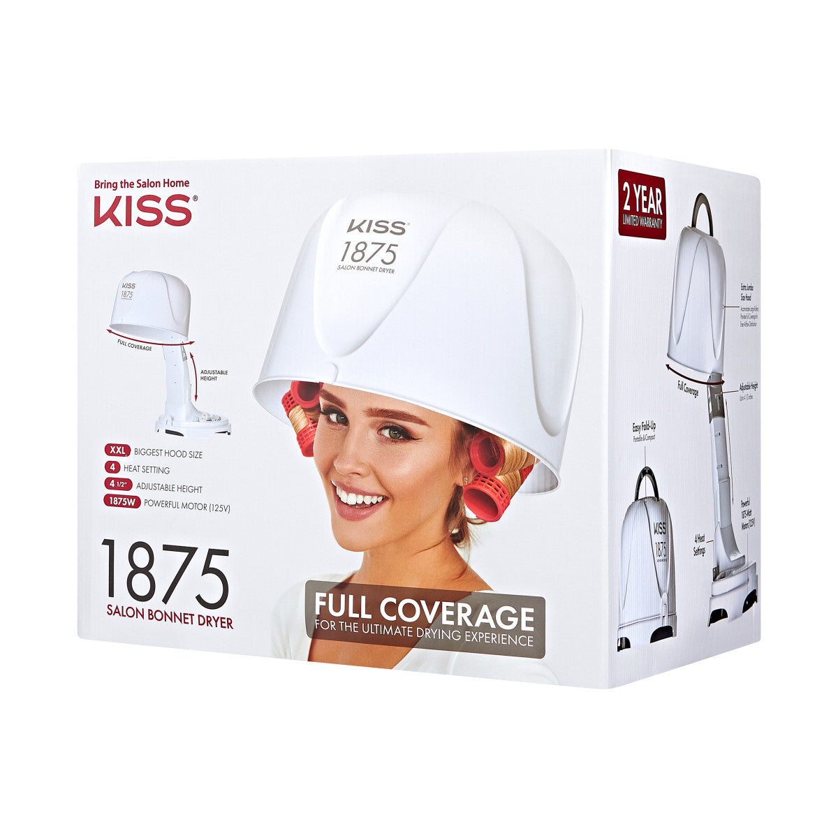 KISS 1875W Salon Bonnet Hair Dryer