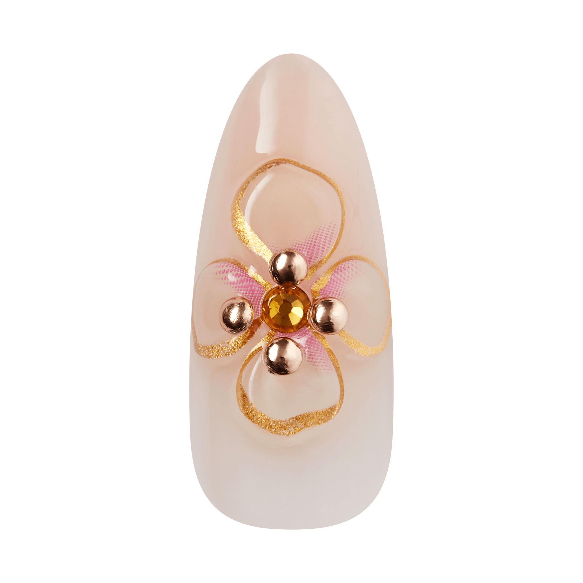 KISS LUXE Press On Glue Nails - Aurelia Meadow