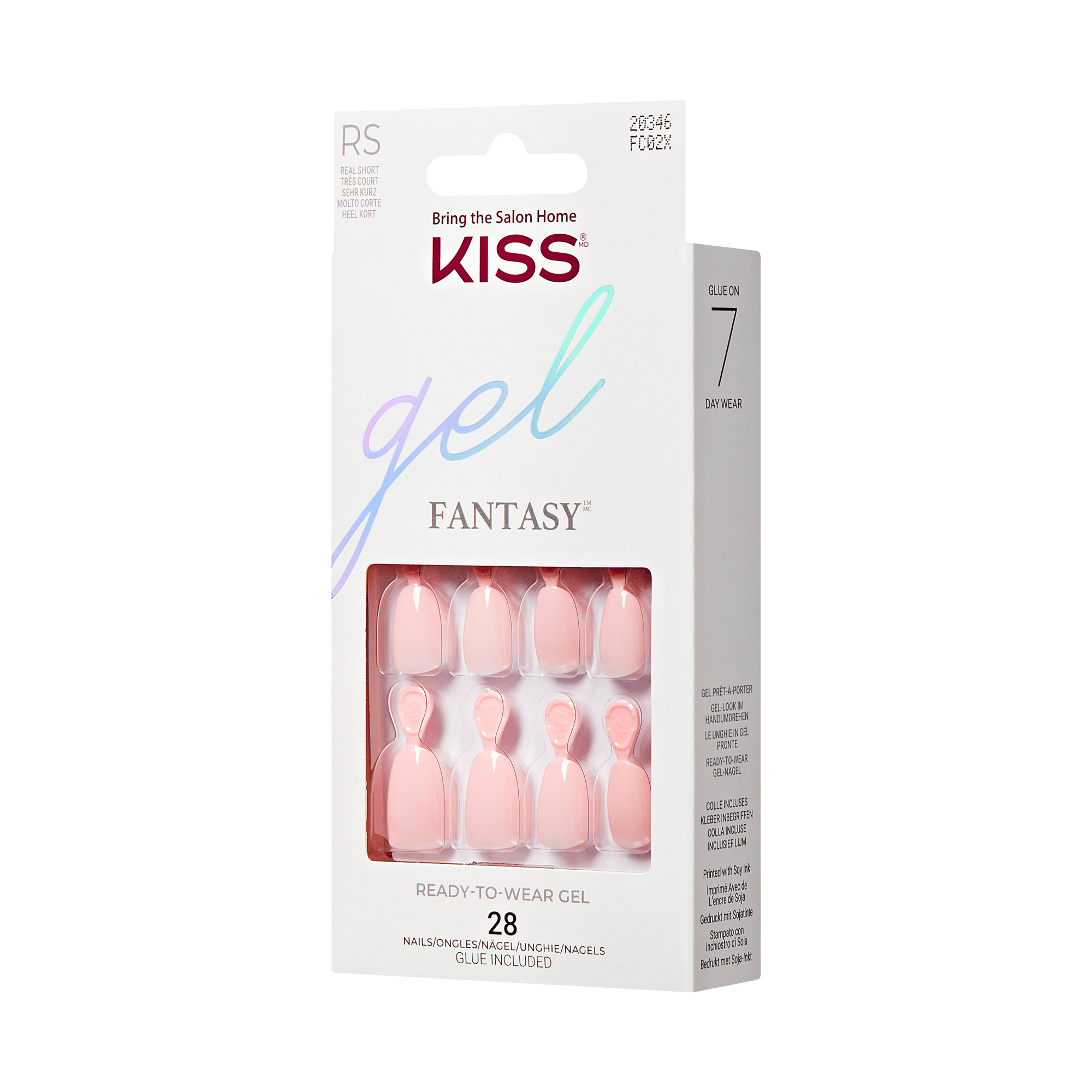 KISS Gel Fantasy Color Press On Glue Nails - Gotta Be You