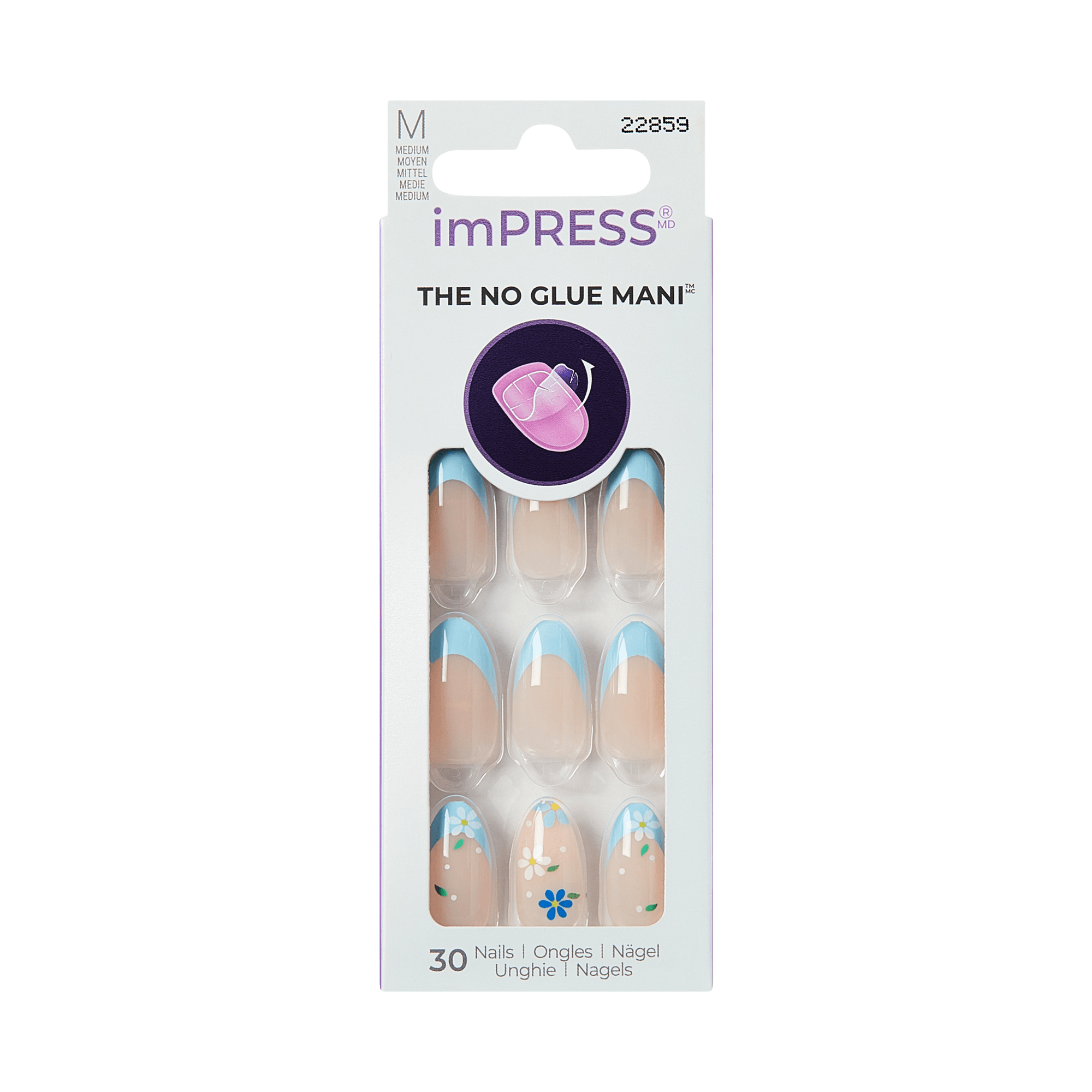 imPRESS Design Press On Nails - Golden Nest