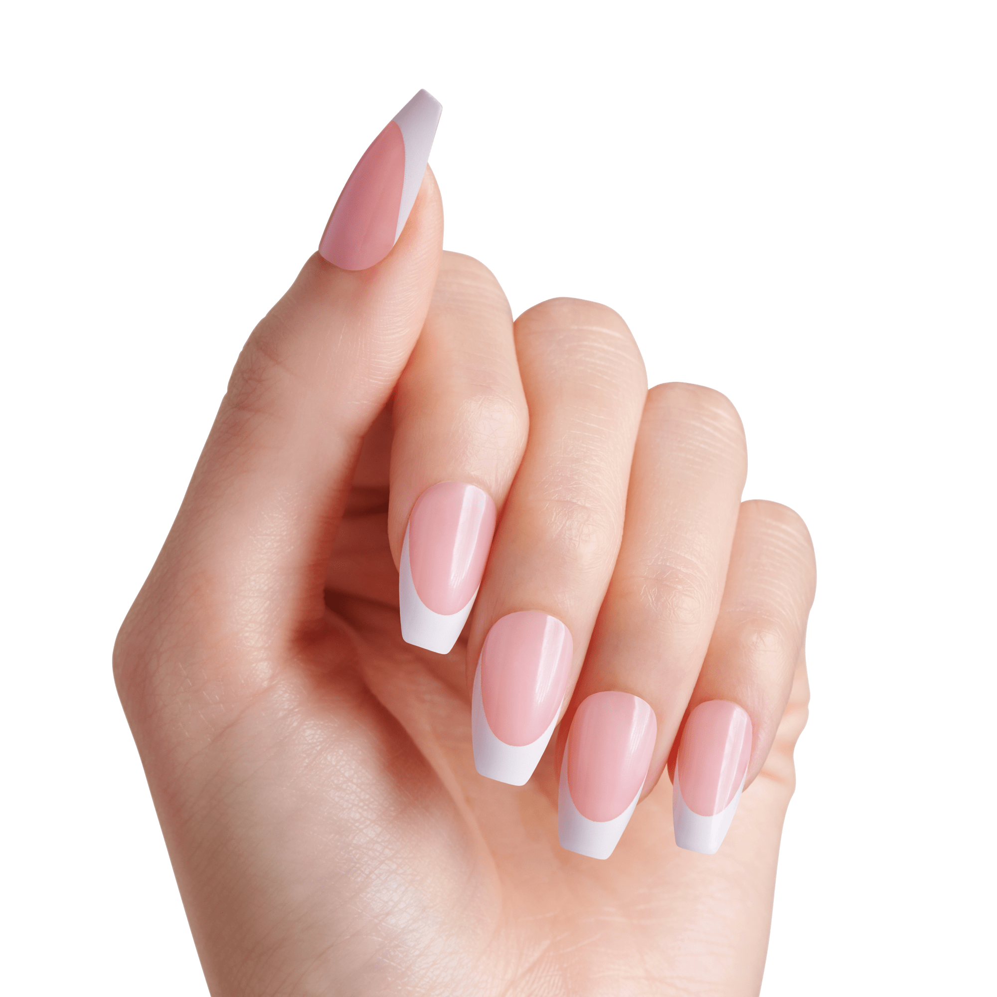 KISS My Perfect French Press On Glue Nails - Once