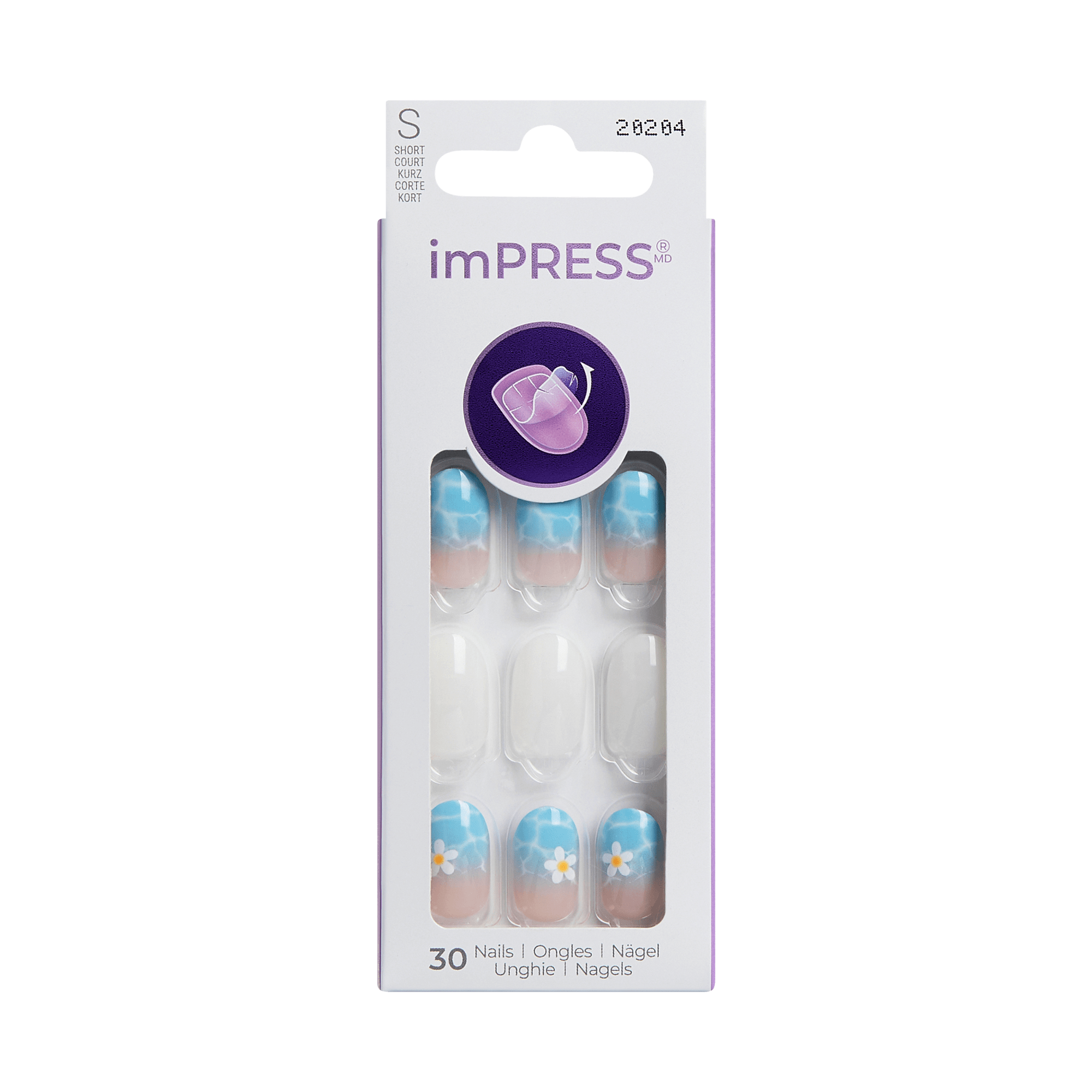 imPRESS Design Press On Nails - All Glow