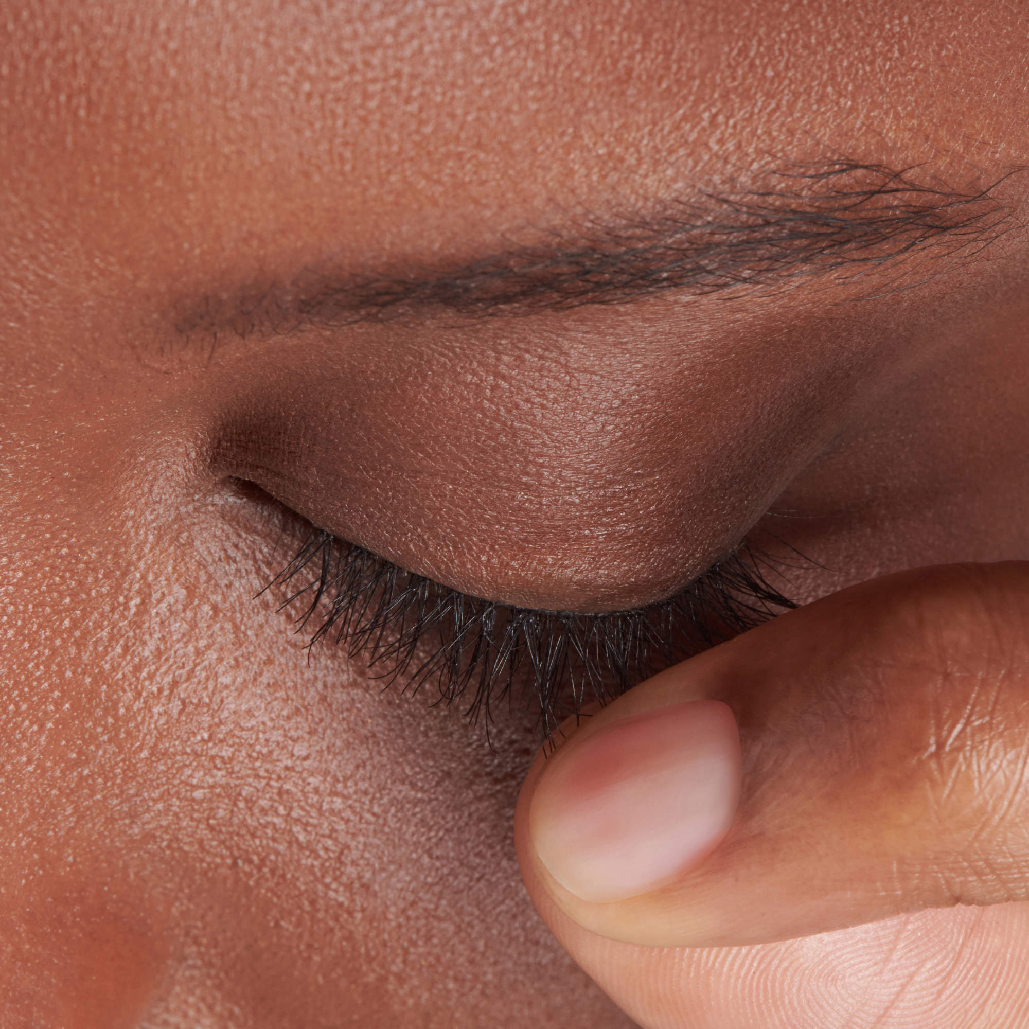 The image features a close-up of a person&