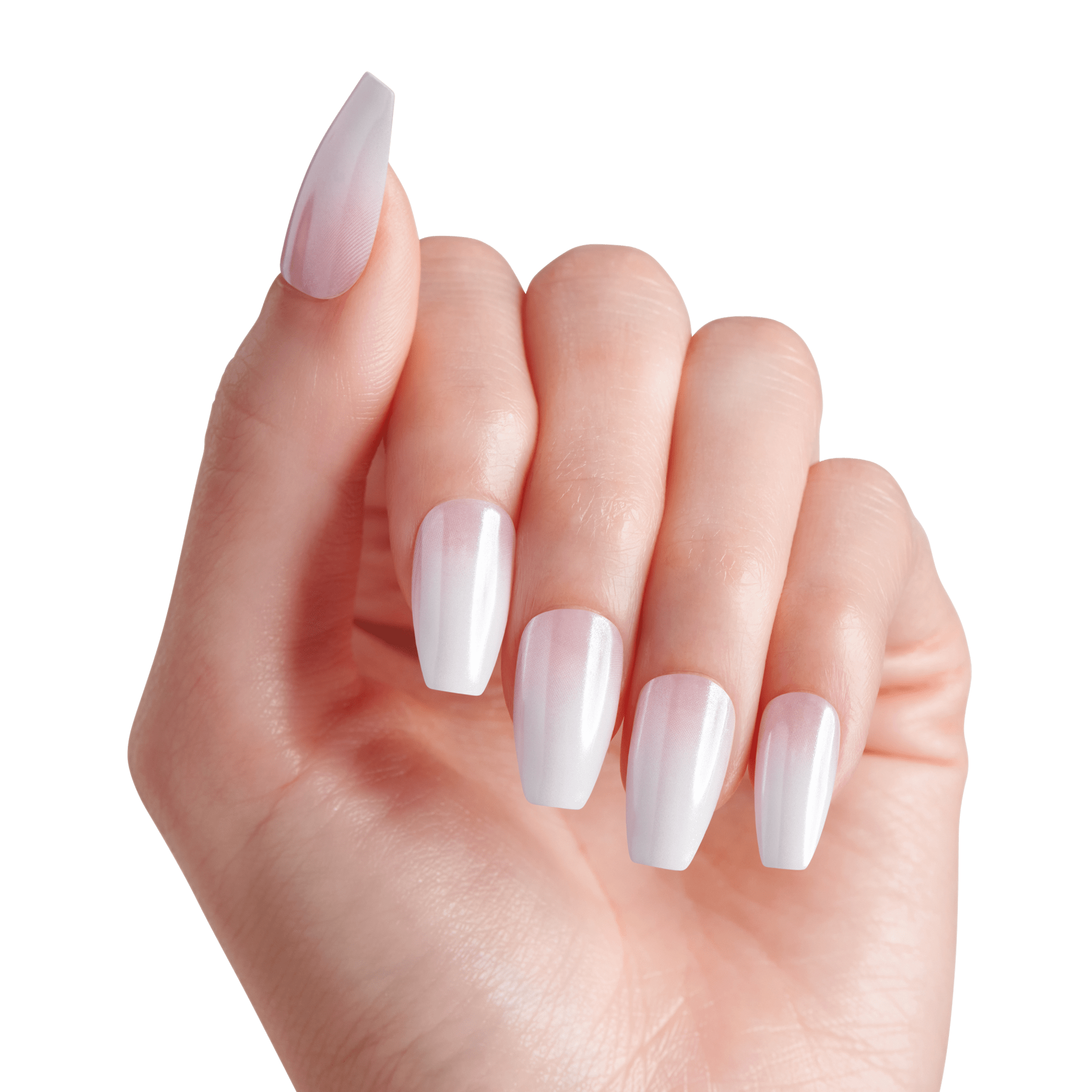 KISS My Perfect French Press On Glue Nails - Breeze On