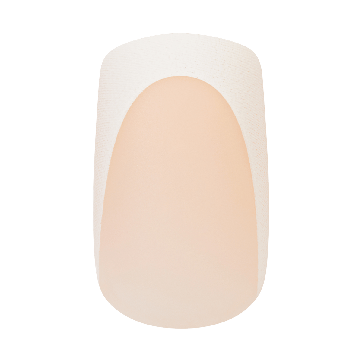 Impress Design No Glue Fake Press On Nails - Twist | French Tips, White, Medium, Squoval, Manicure