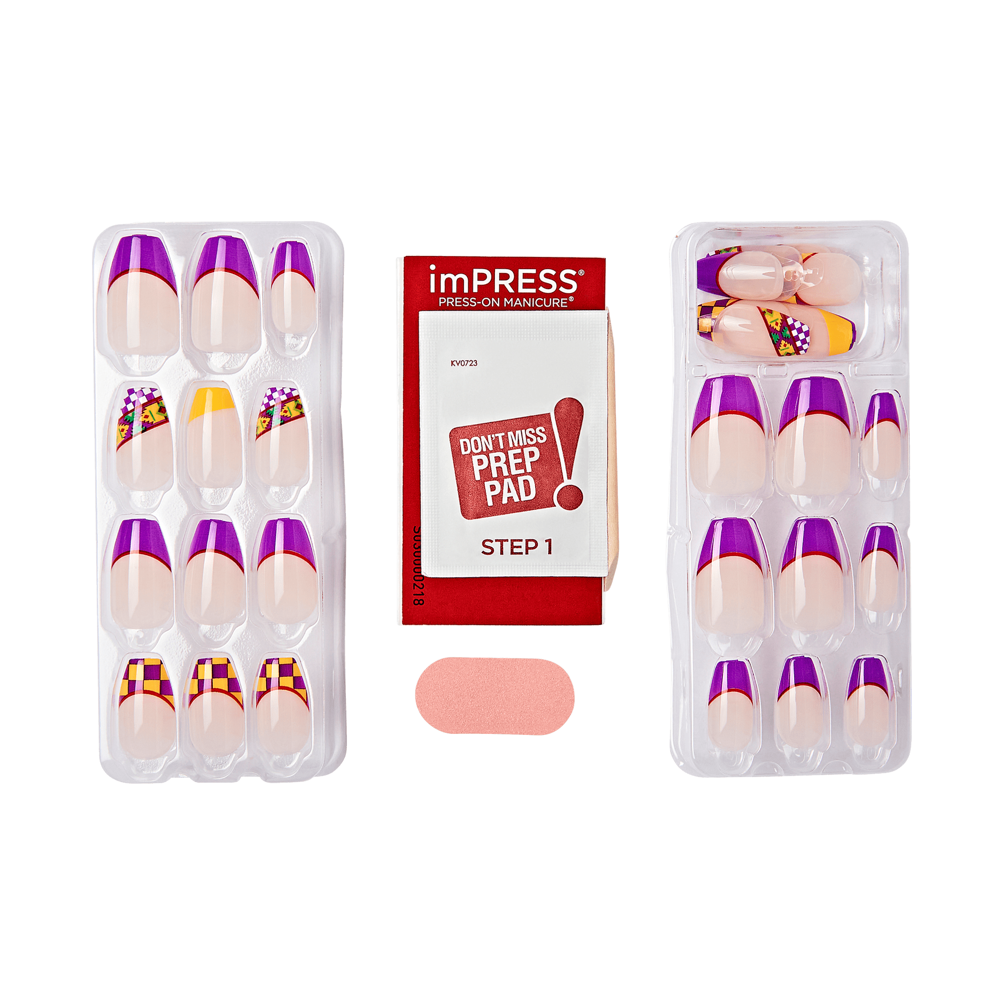 AriZona x imPRESS Design Press On Nails - Fruit Punch