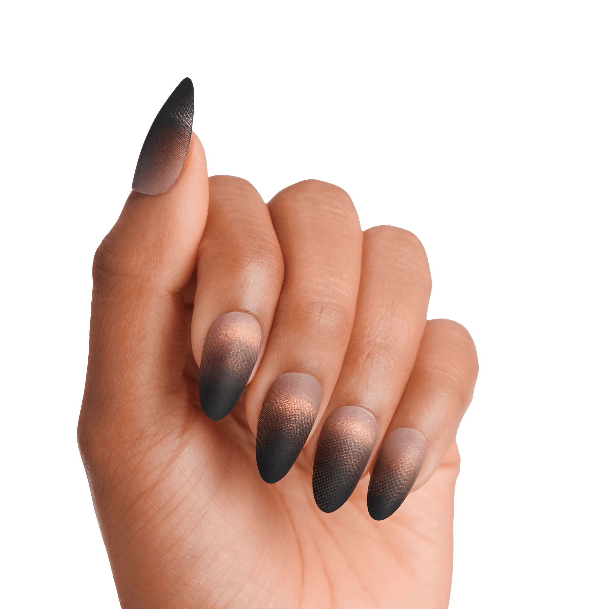 KISS Voguish Fantasy Halloween Press On Glue Nails - Chilling Char