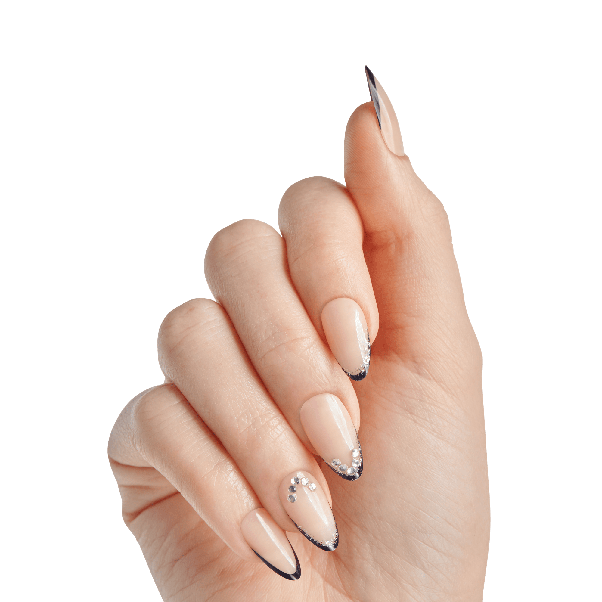 KISS Masterpice Press On Glue Nails - Perfection