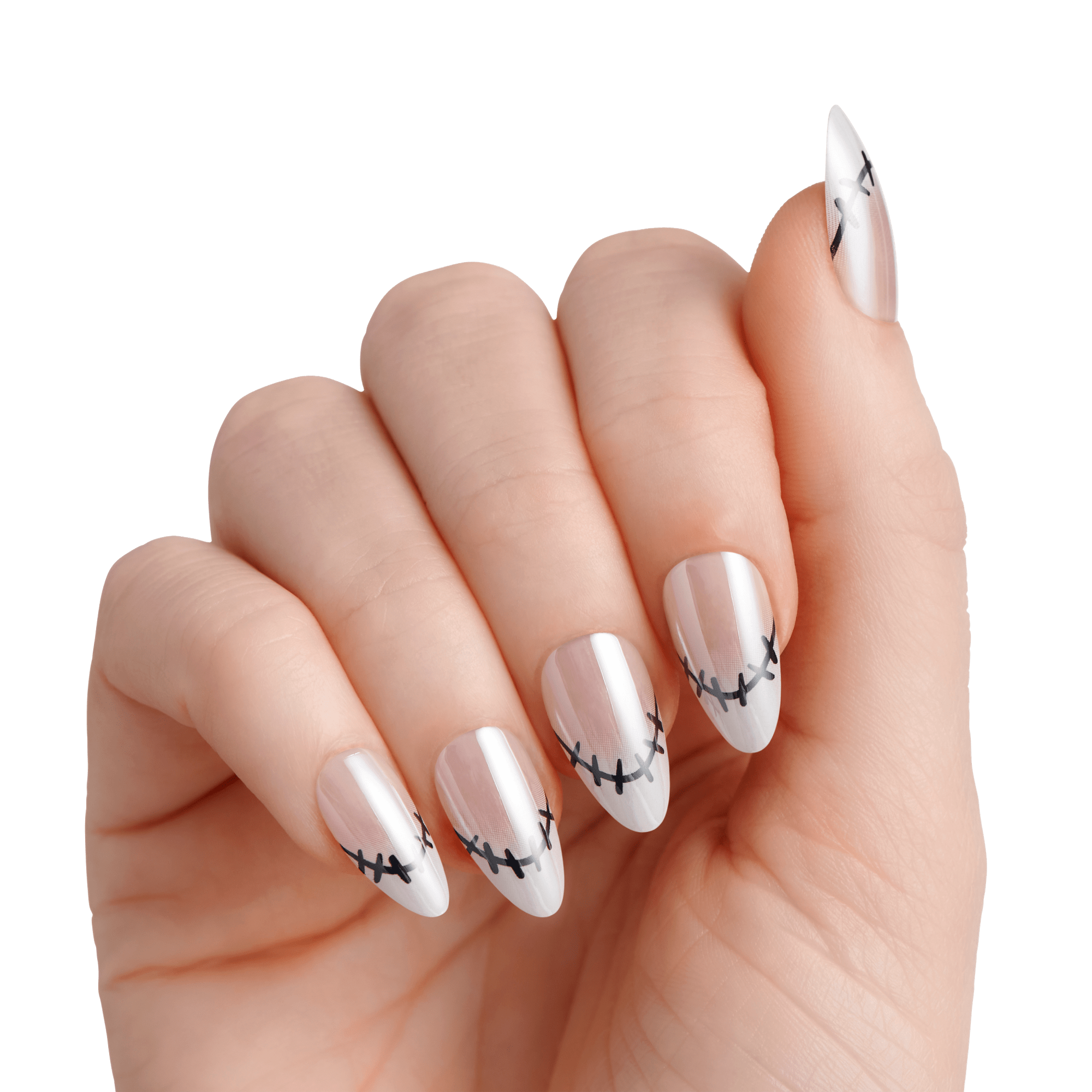 KISS Voguish Fantasy Halloween Press On Glue Nails - Spooky Specta