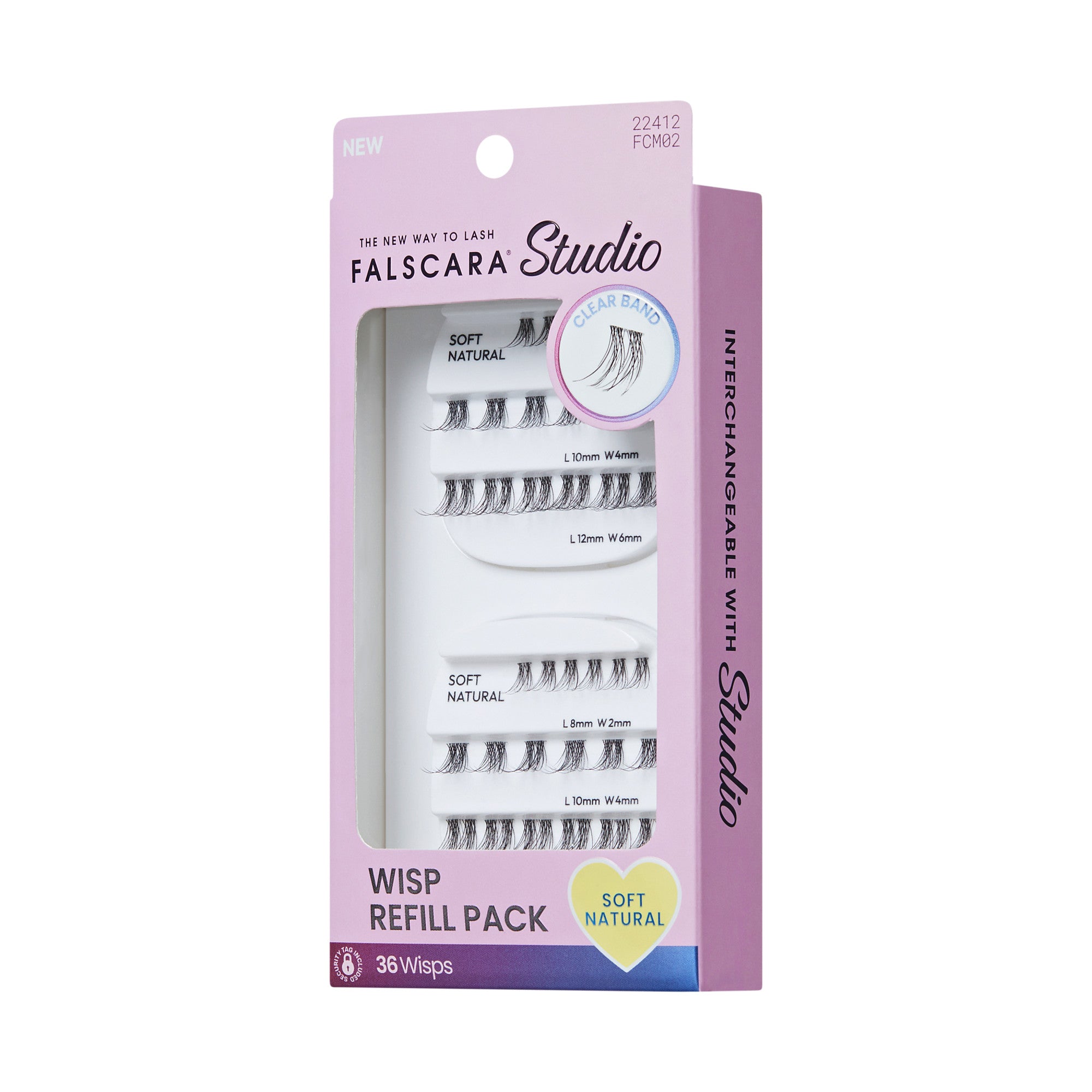 Falscara Studio Mini Refill Pack - Soft Natural | DIY False Lash