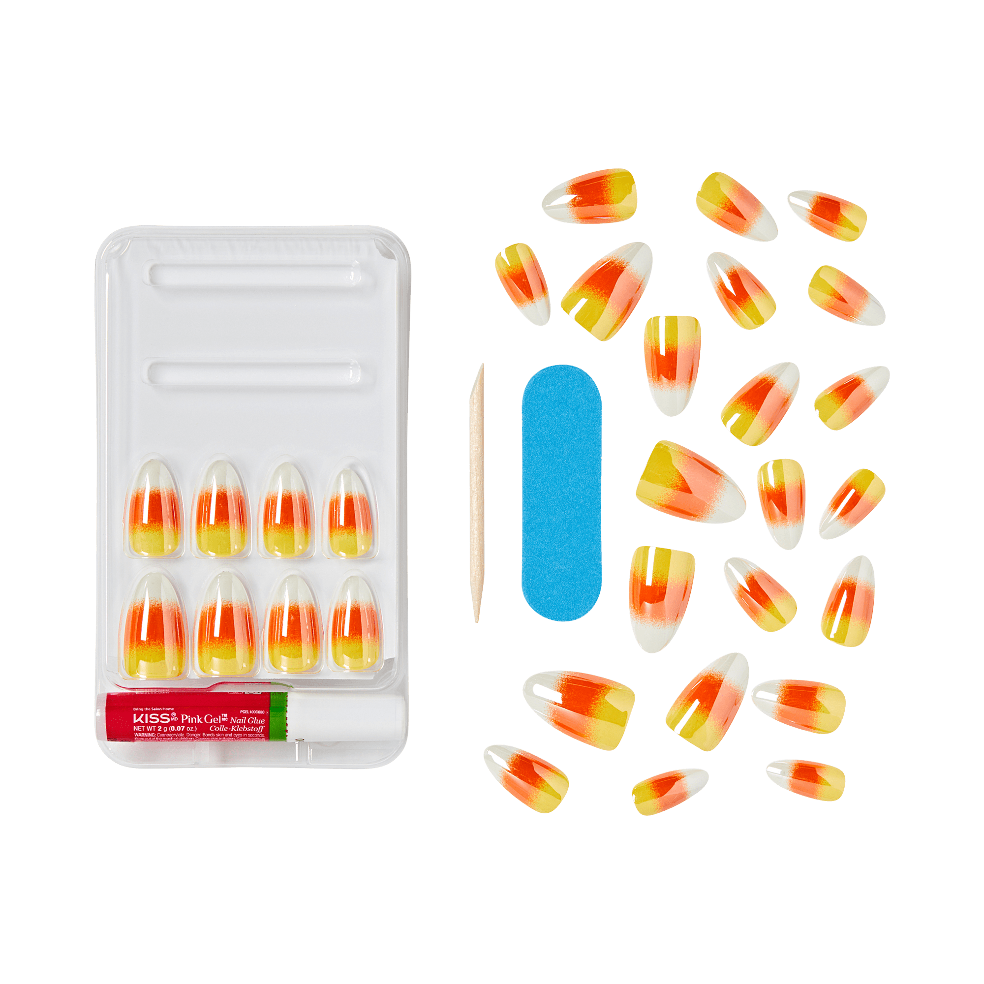 KISS Voguish Fantasy Halloween Press On Glue Nails - Sweet Creature