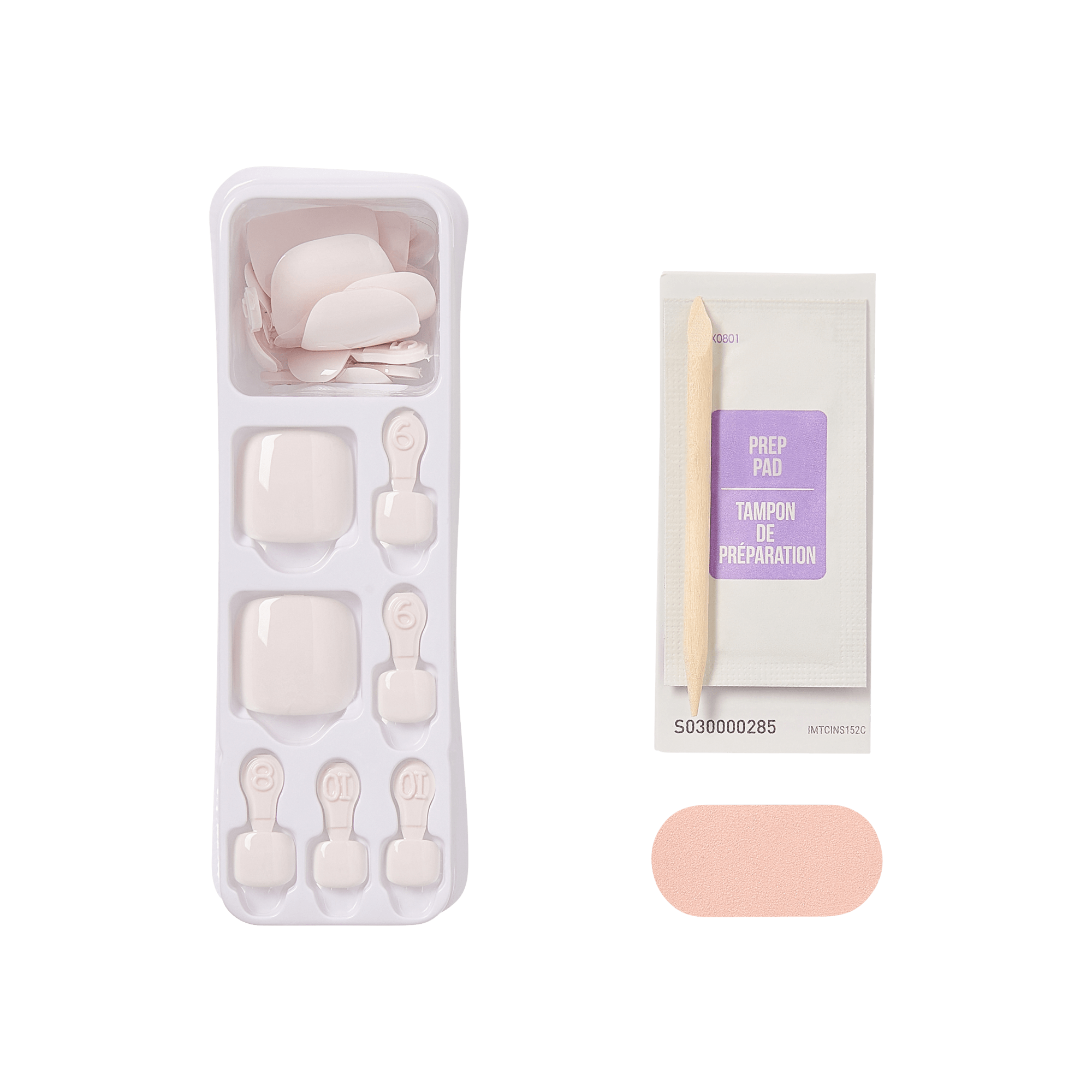 imPRESS Color Press On Pedicure - The Feels