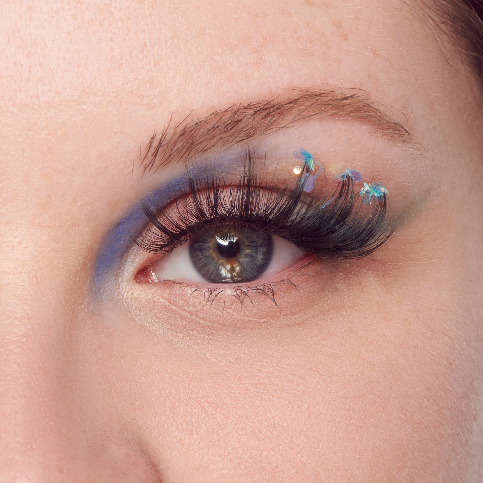 The image shows a close-up of a person&