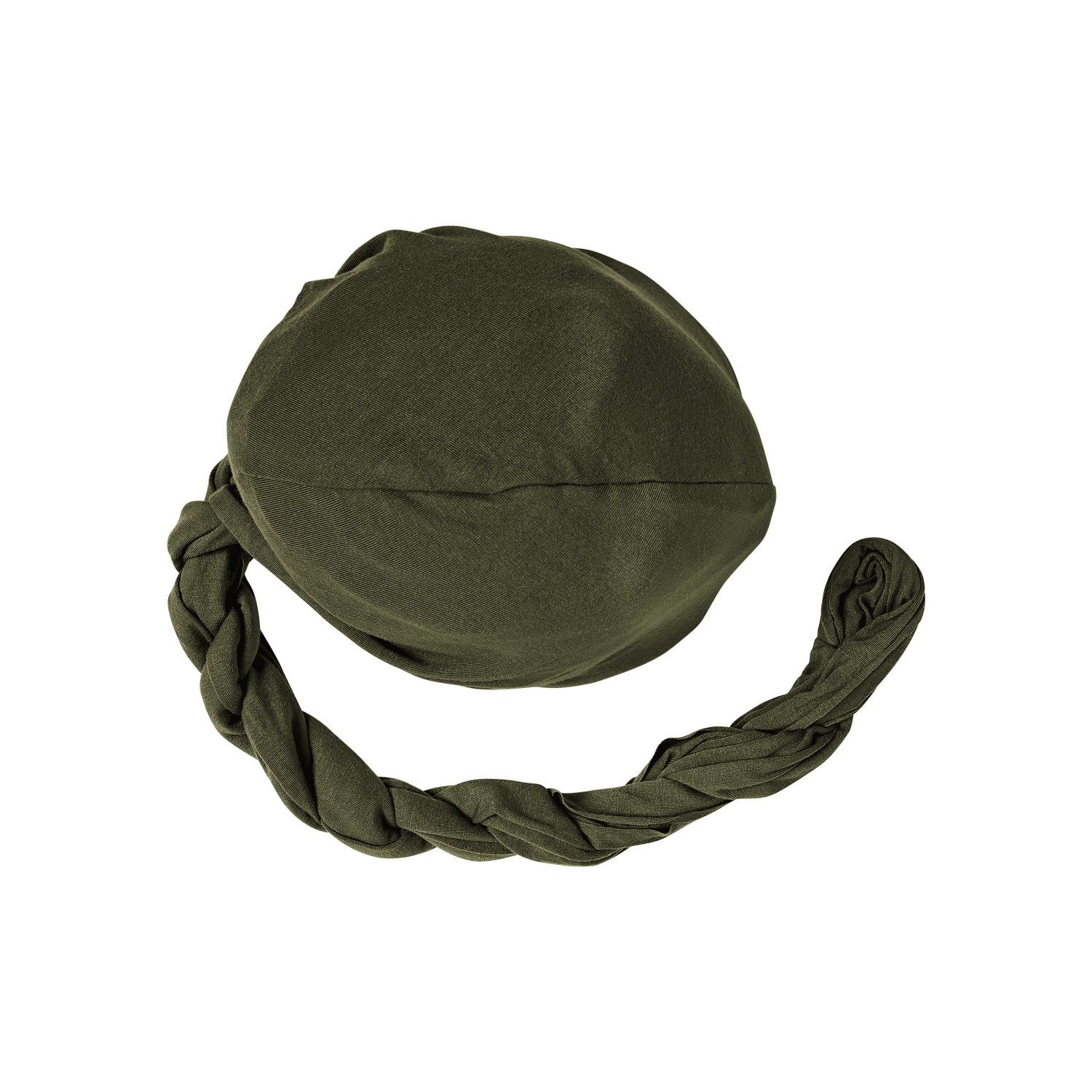 KISS Colors & Care Premium Satin-Lined Halo Turban, Olive