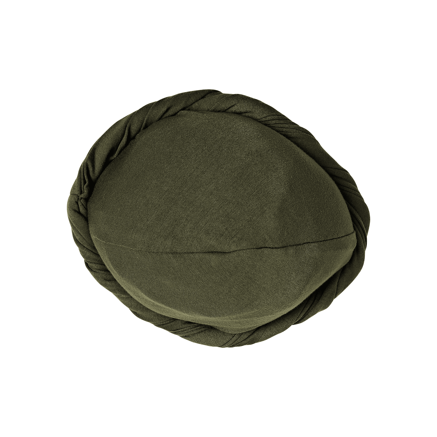 KISS Colors & Care Premium Satin-Lined Halo Turban, Olive