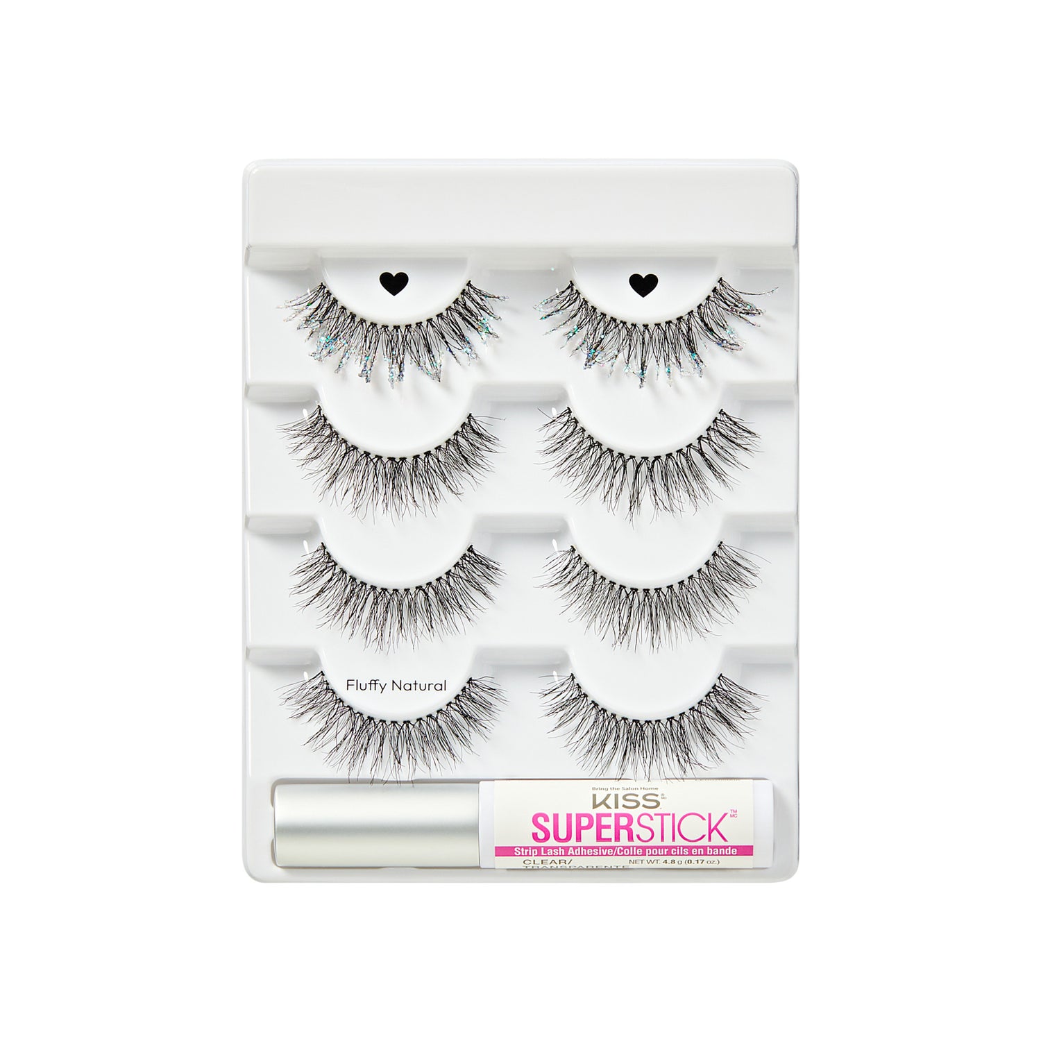 KISS So Natural Holiday False Eyelashes – Fluffy Natural