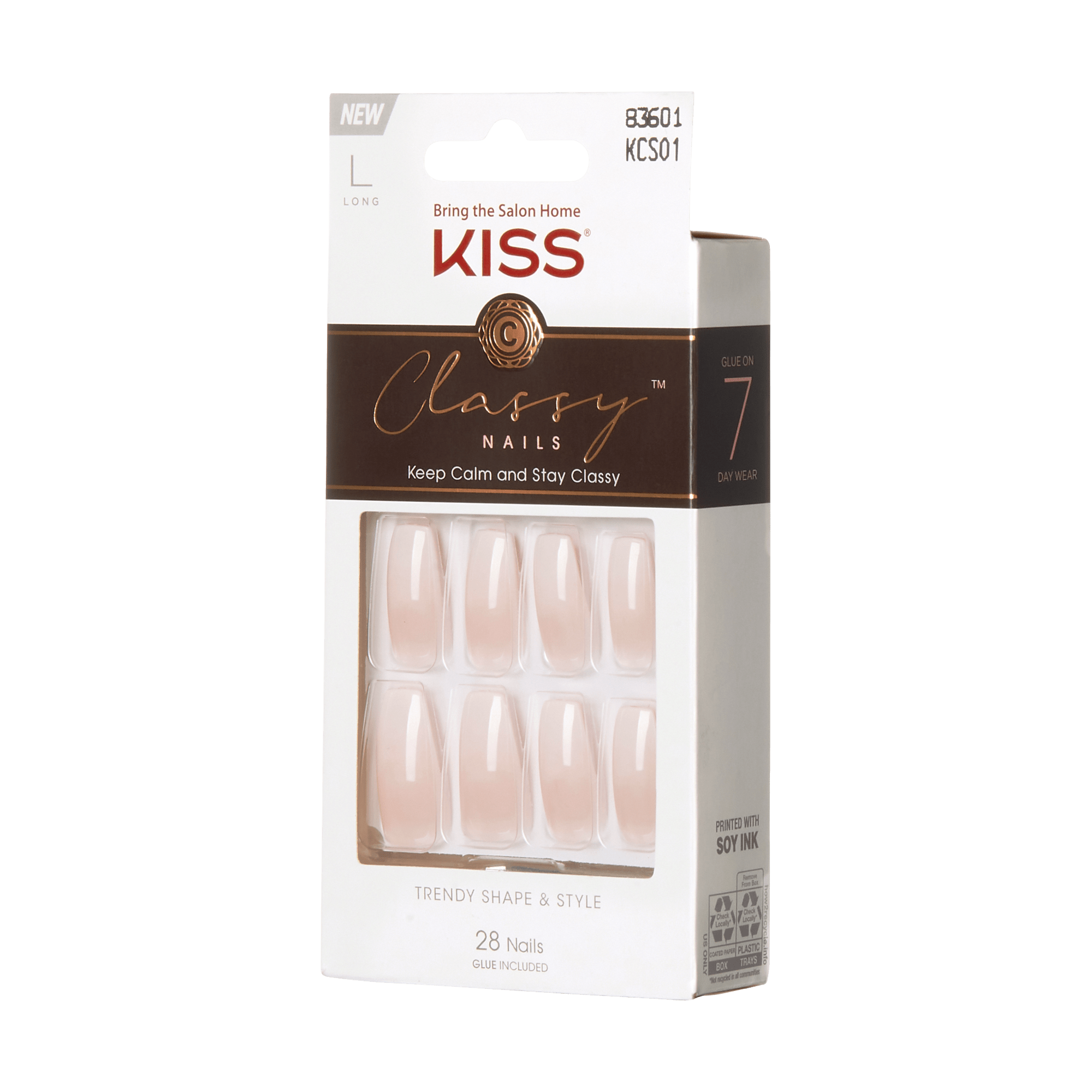 KISS Classy Press On Glue Nails - Be-you-tiful