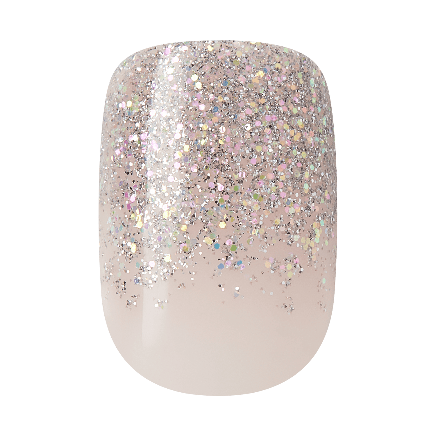 KISS Voguish Fantasy Holiday Press On Glue Nails - Icicle