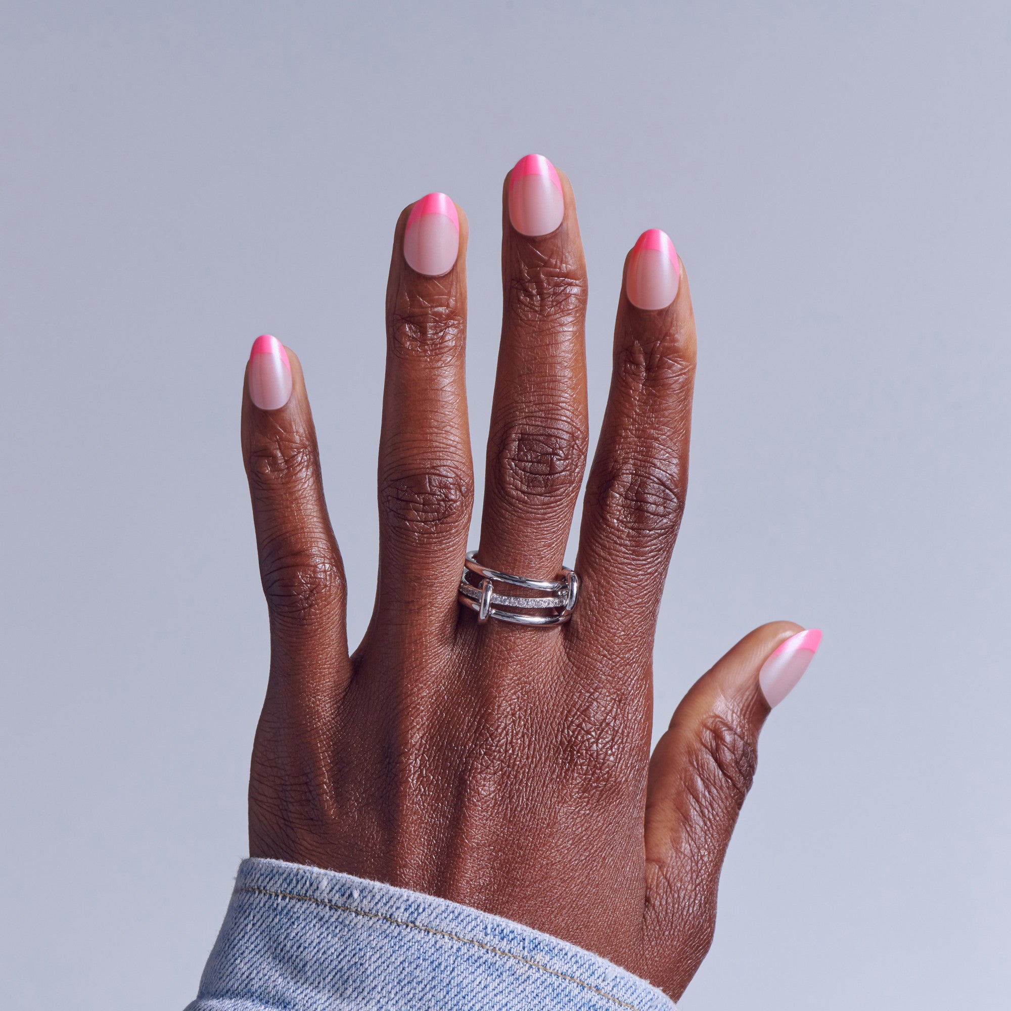 KISS CORE Design Press On Glue Nails - Shining Bright