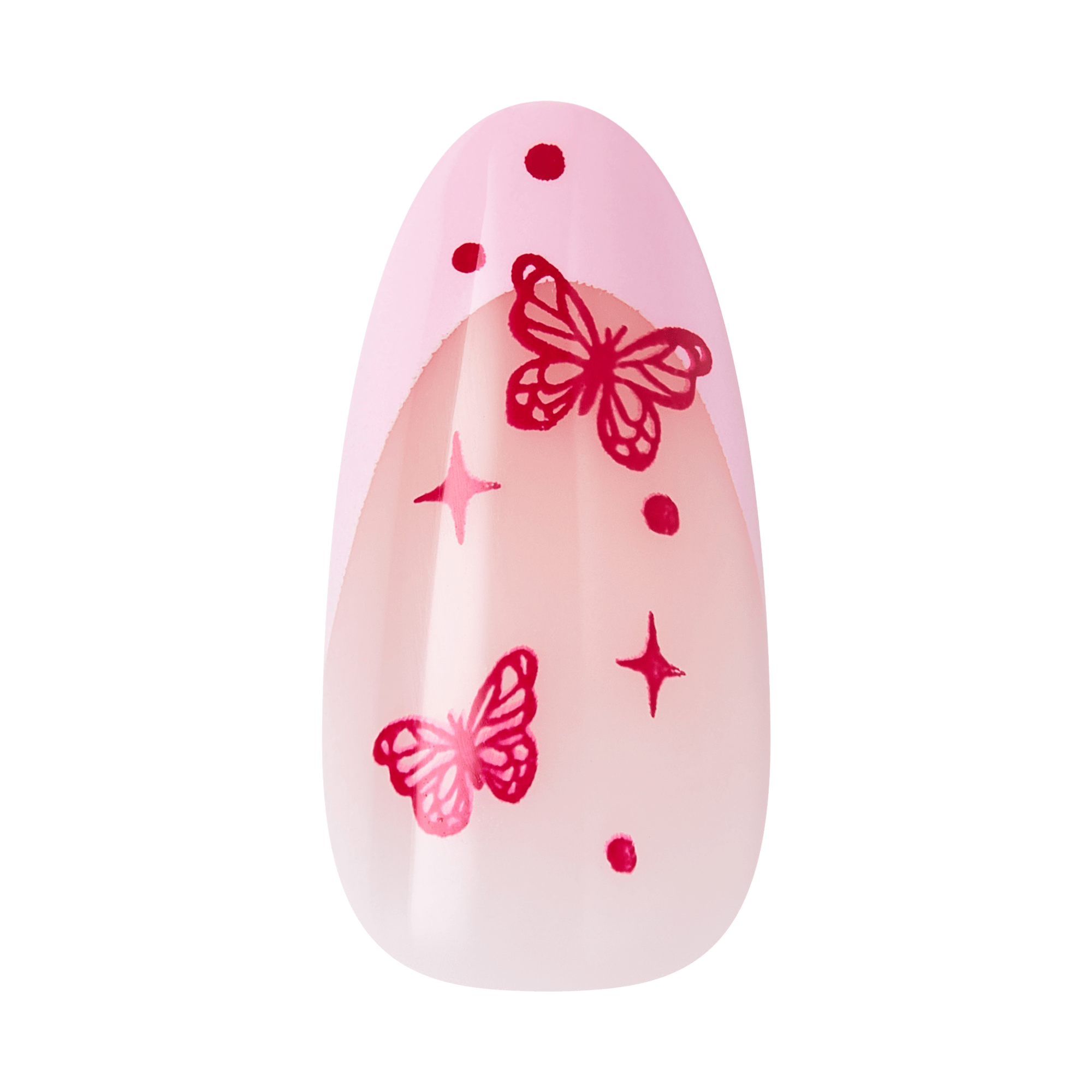 KISS CORE Design Press On Glue Nails - Signature