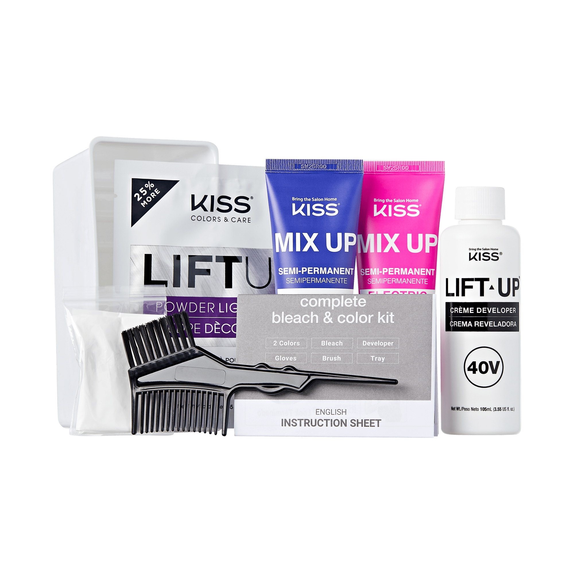 Mix Up Complete Hair Color Kit – Electric Pink & Amethyst