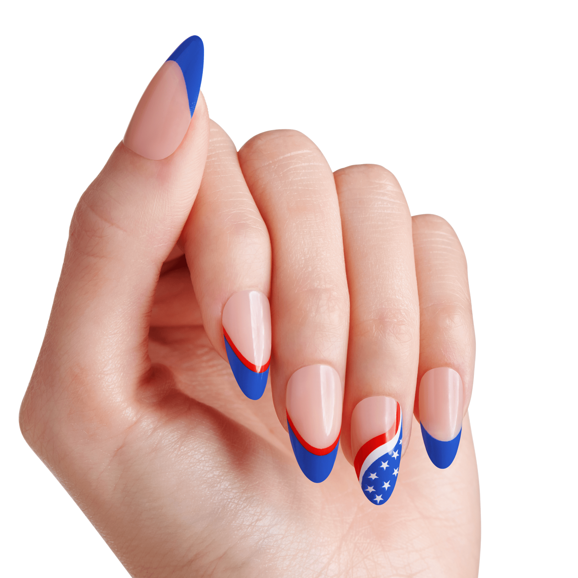 KISS Voguish Fantasy Press On Glue Nails - Smooth