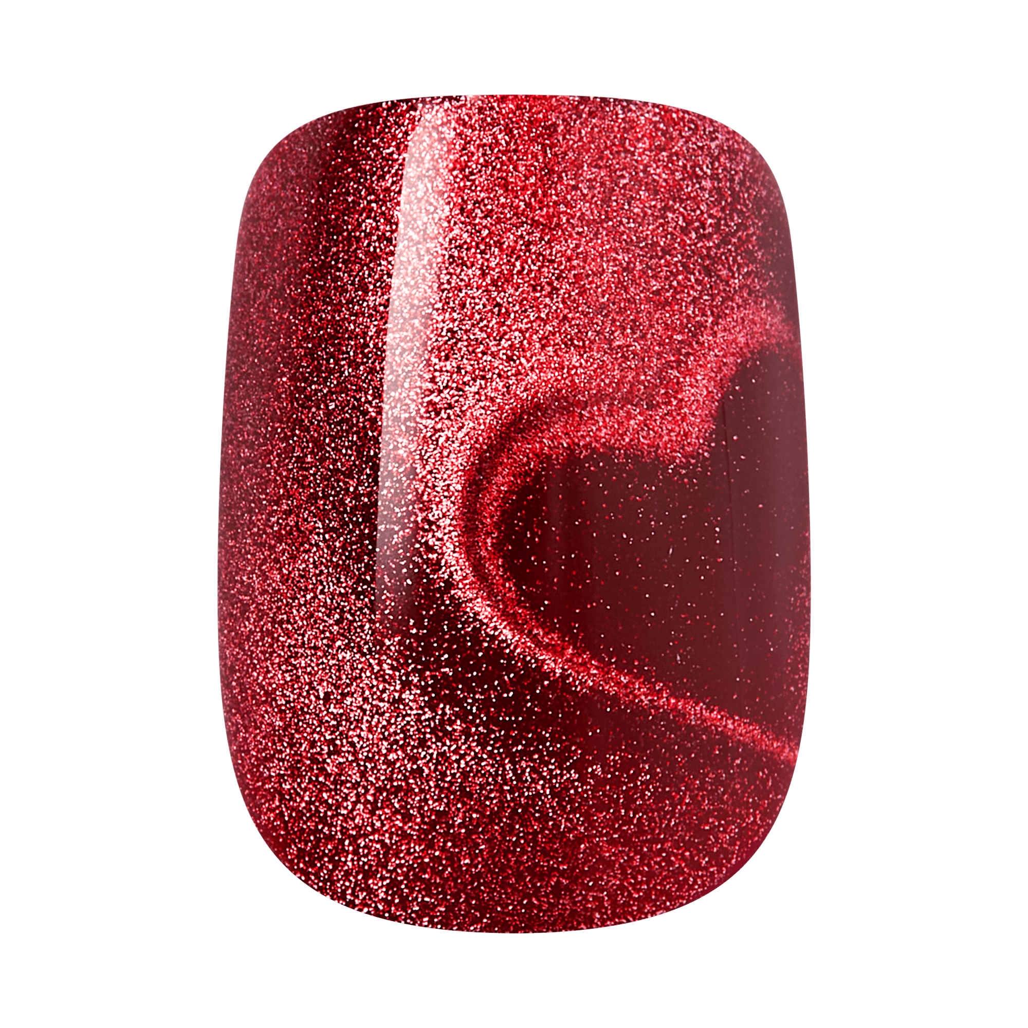 KISS LOVE Design Press On Glue Nails - Hues of Love