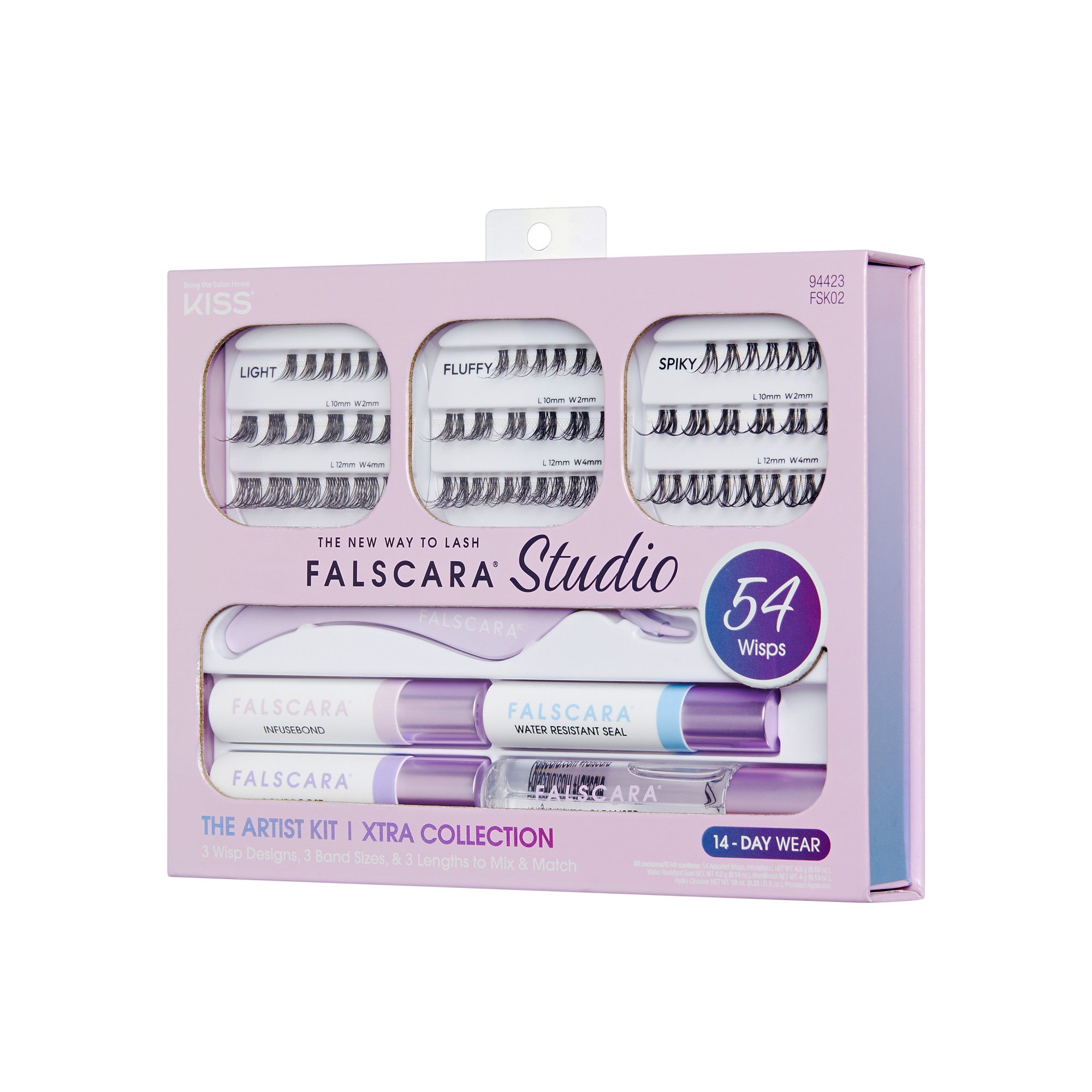 FALSCARA Studio Lash Extension Kit - Xtra - 54 Wisps