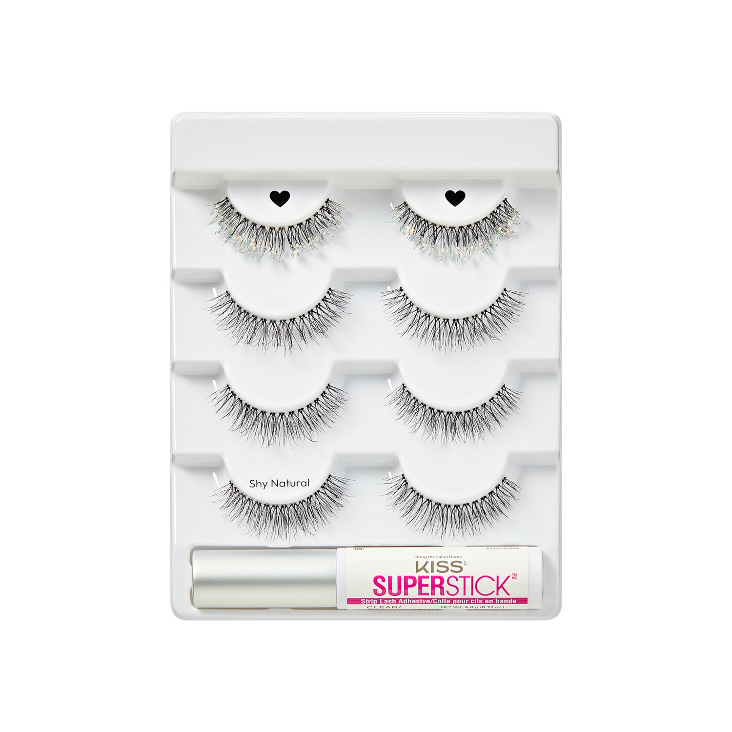 KISS So Natural Holiday False Eyelashes – Shy Natural