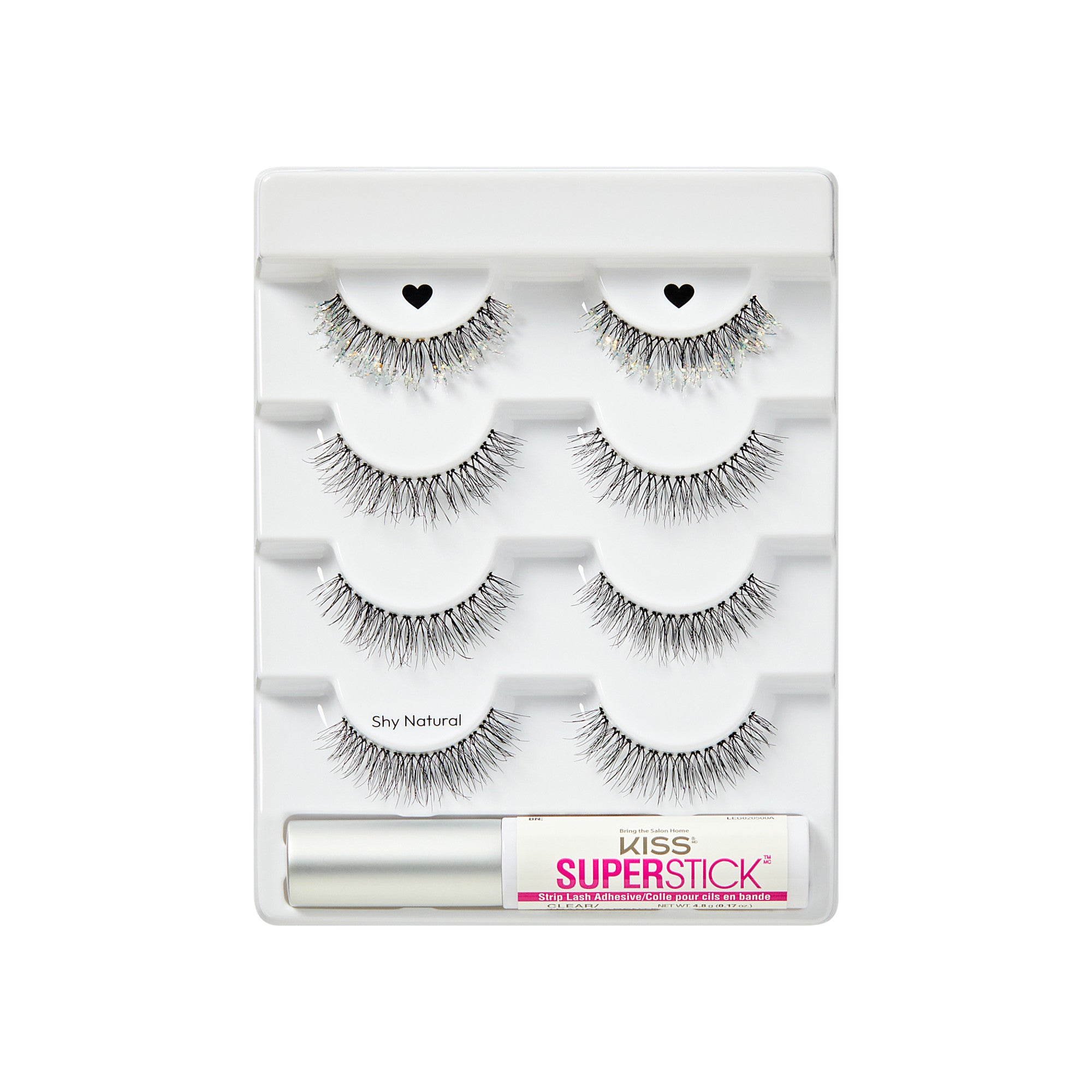 KISS So Natural Holiday False Eyelashes – Shy Natural