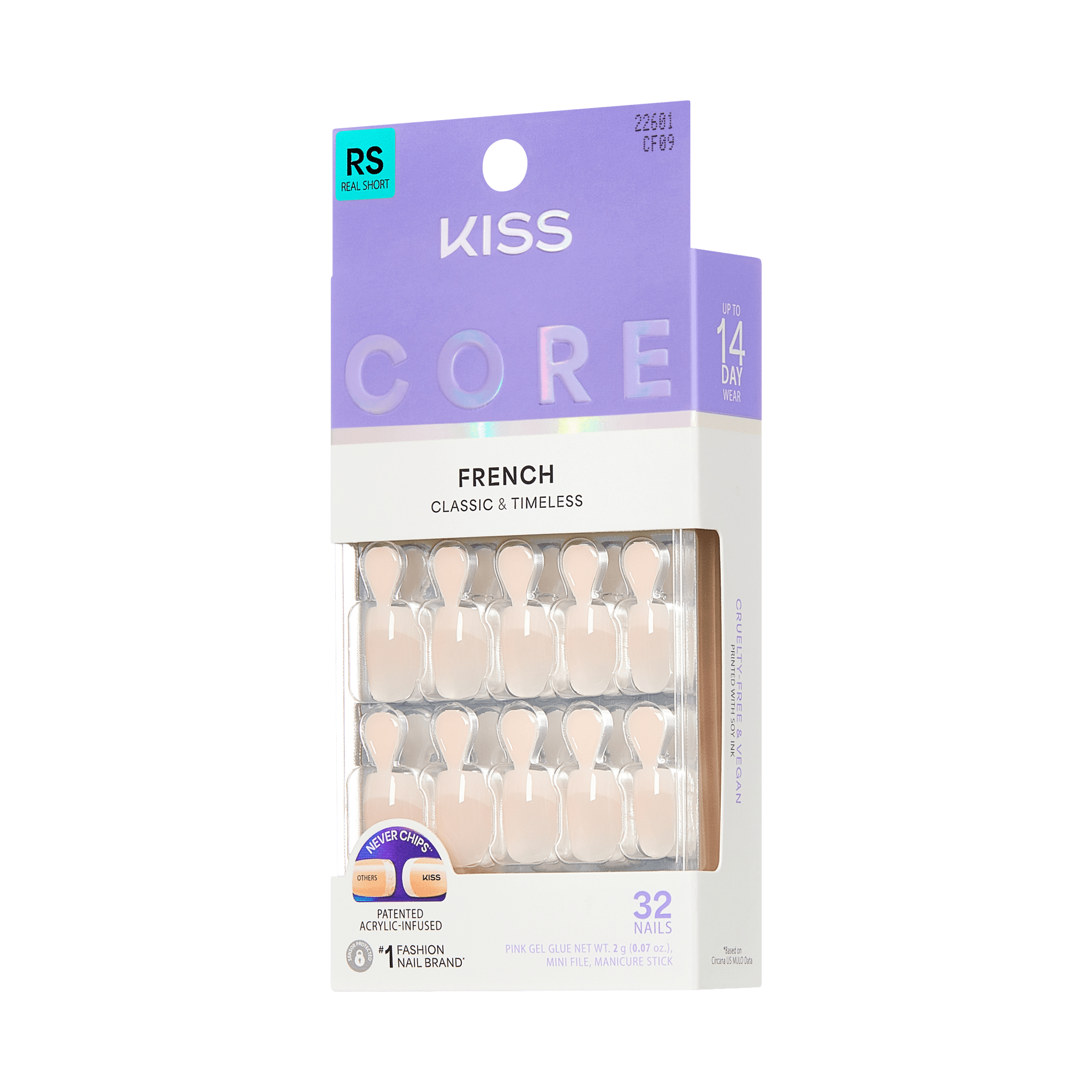 KISS CORE French Press On Glue Nails - Your Moment