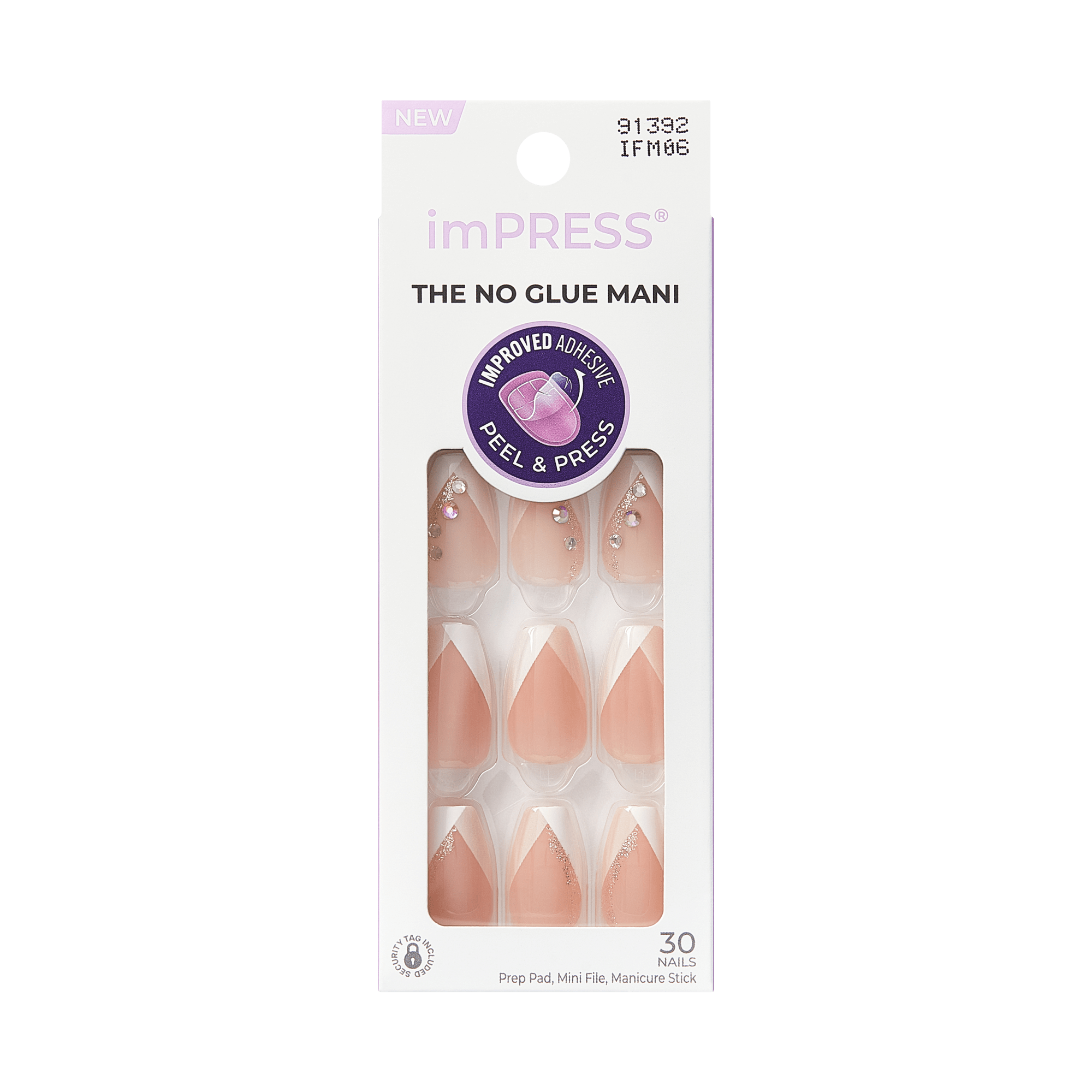 imPRESS French Press On Nails - Glimpse